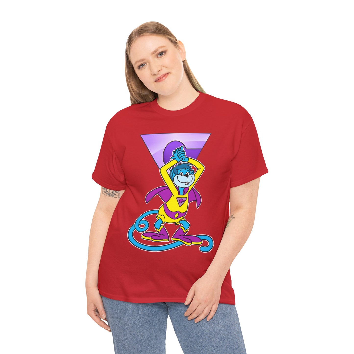 Gleek T-Shirt - Super Friends Cartoon - Wonder Twins Mascot - DC Comics - Space Monkey from Exxor - Zan & Jayna