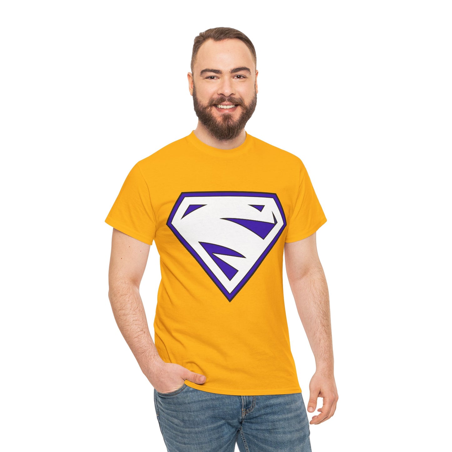 Electric Superman Logo T-Shirt - Clark Kent - Man of Steel - DC Comics - 1990s Storyline
