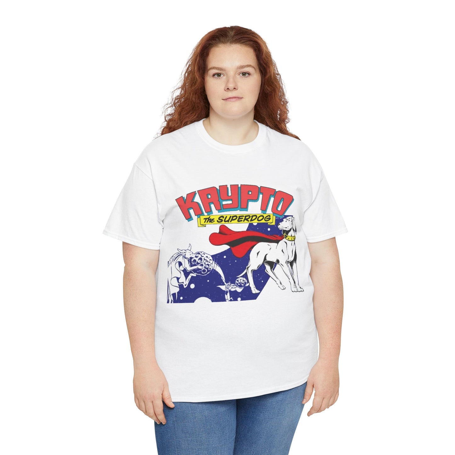 Krypto T-Shirt - James Gunn Superman Movie 2025 - Superman's Beloved Pet -Super Dog from Krypton - Stays at the Fortress of Solitude - DC Comics