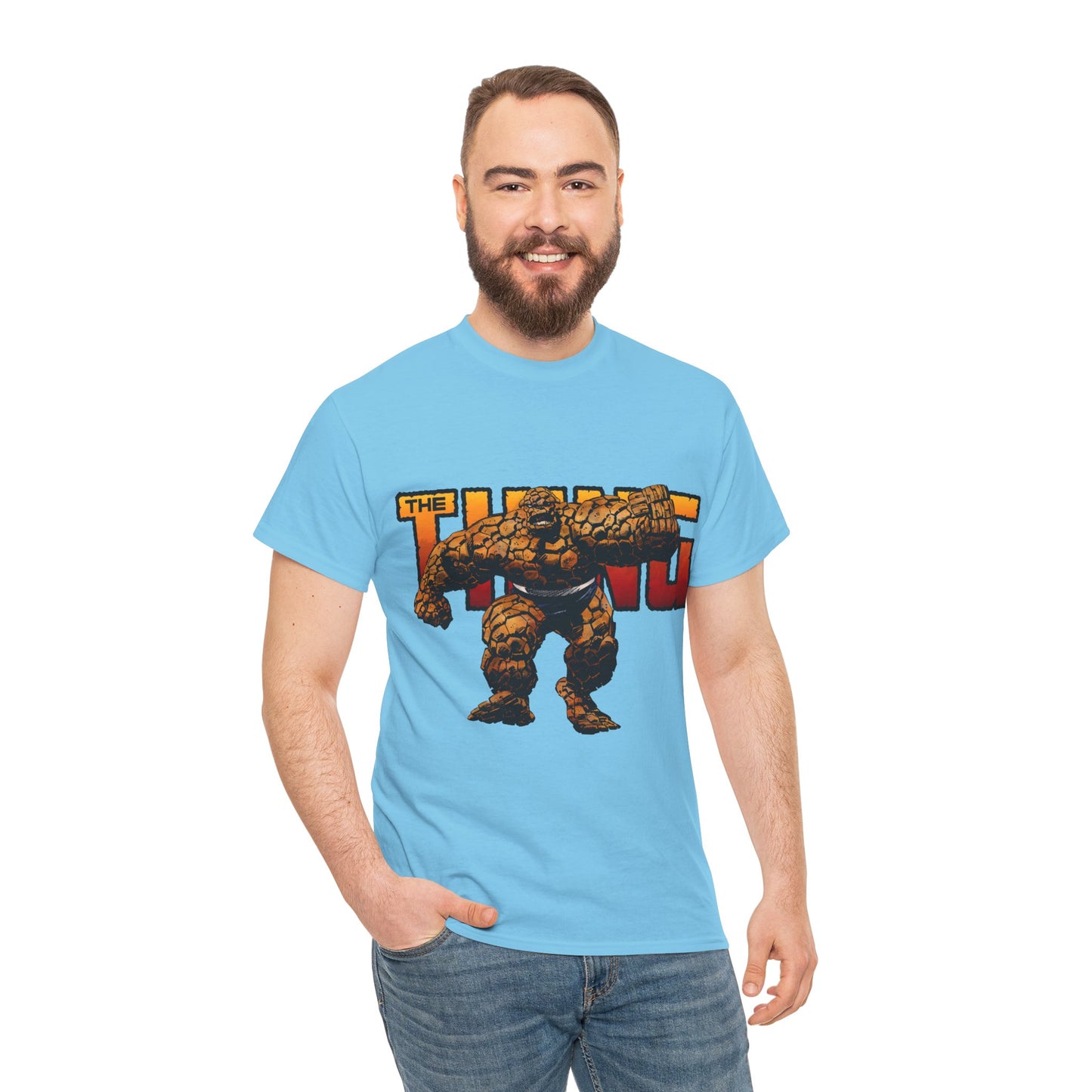 The Thing T-Shirt - Amazing John Byrne Art - Marvel Comics - Popular Fantastic Four Member - Ben Grimm