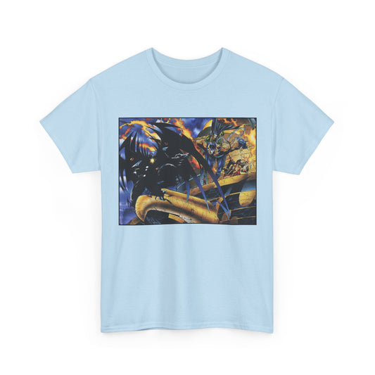 Batman Universe T-Shirt - Joe Quesada Art - 1990s Knightfall Era - Azrael, Robin, Bane - DC Comics