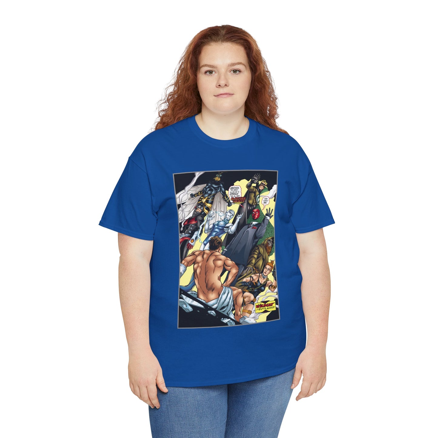 Wildcat/Injustice Society T-Shirt