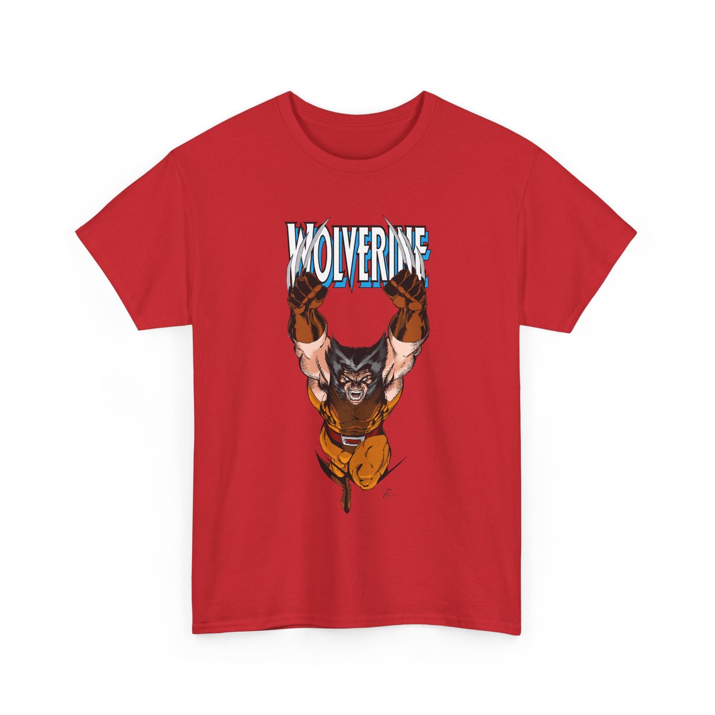 Wolverine T-Shirt - Jim Lee Art - X-Men Mutant, Member & Leader - Logan - Marvel Comics
