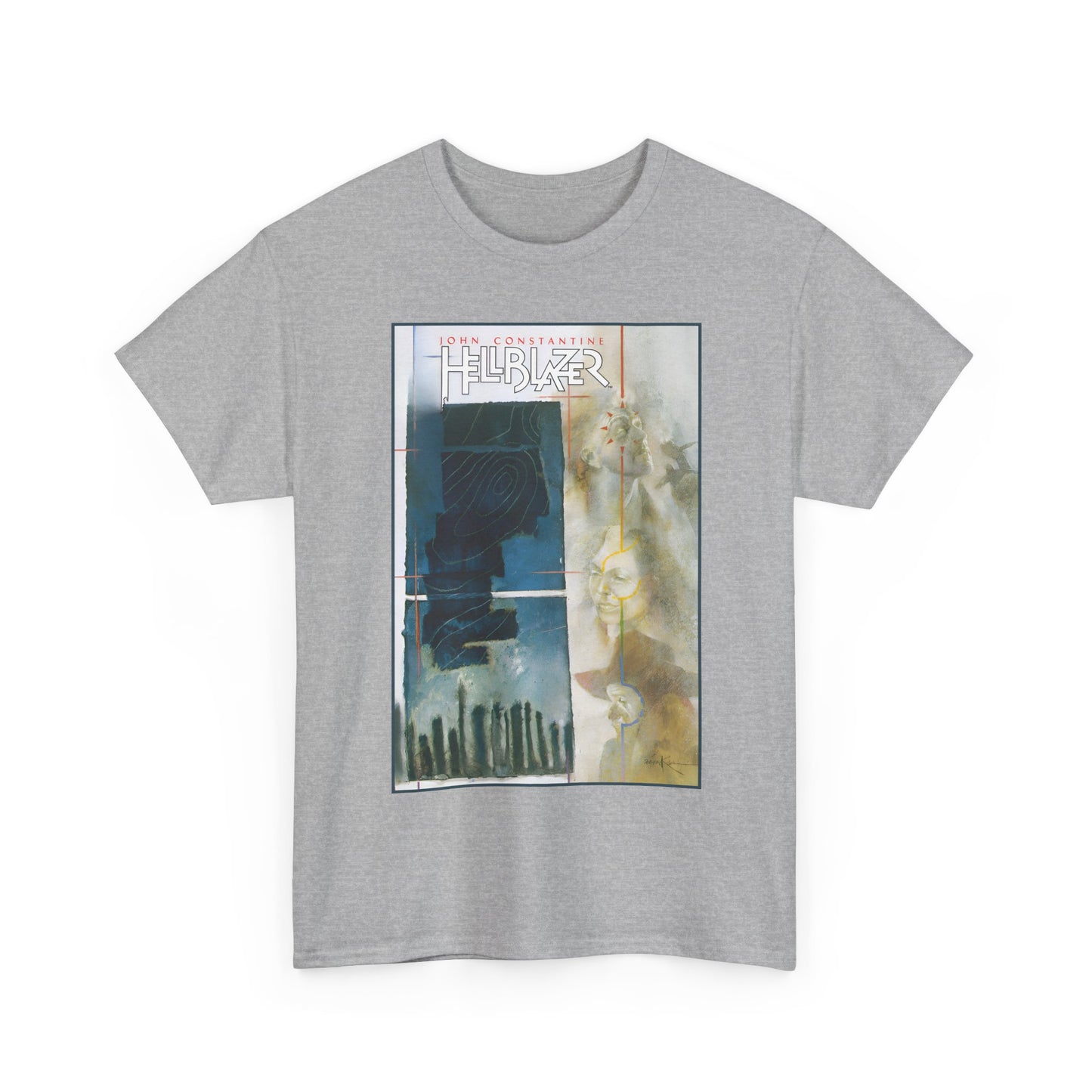 Hellblazer T-Shirt - Dave McKean Art - Vertigo Comics - John Constantine - #14 Cover Art