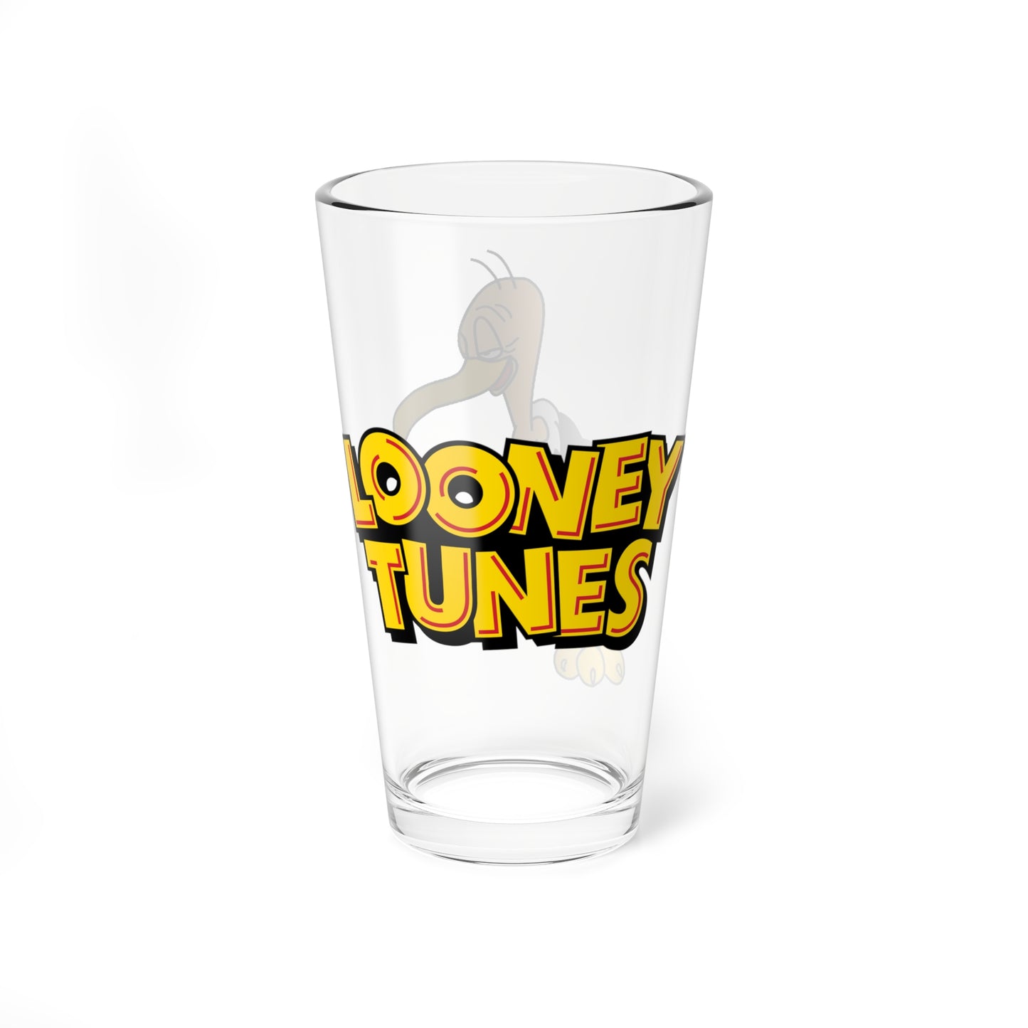 Beaky Buzzard Pint Glass, 16oz - Looney Tunes - Bugs Bunny Foe - Merrie Melodies - Popular Cartoon Character