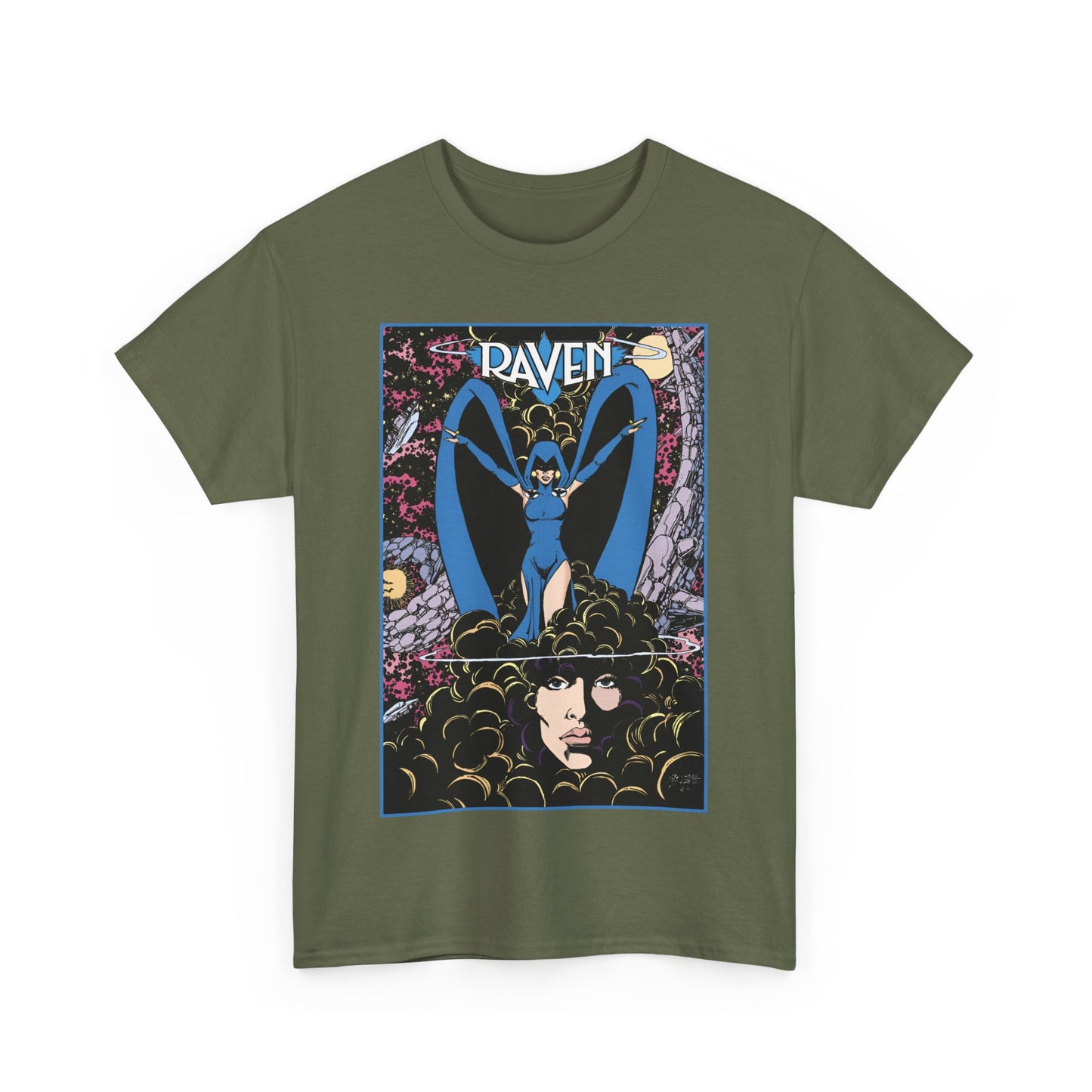 Raven T-Shirt - New Teen Titans - George Perez Art - Trigon, Azarath - DC Comics