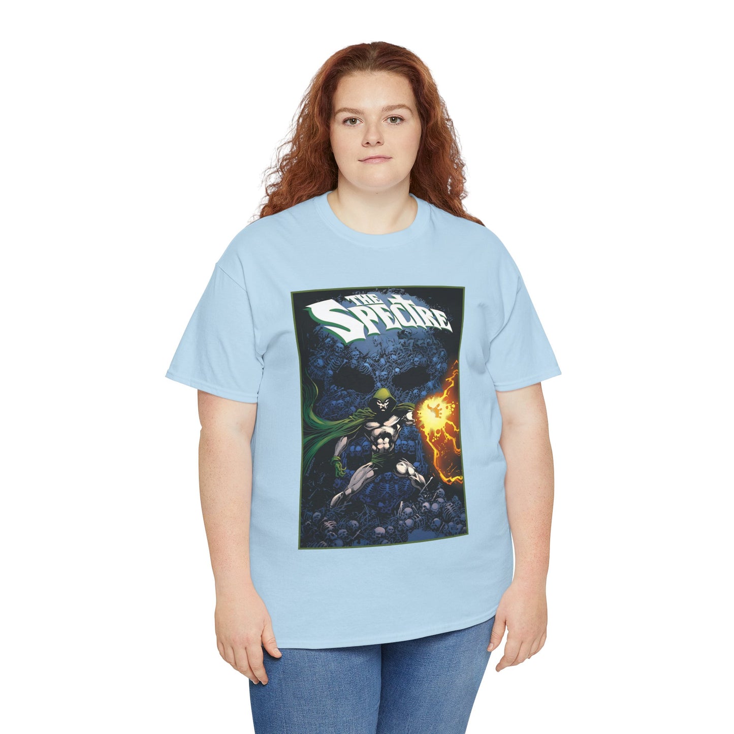 Spectre T-Shirt - Tom Mandrake Art - Jim Corrigan - 1980s Series - DC Comics
