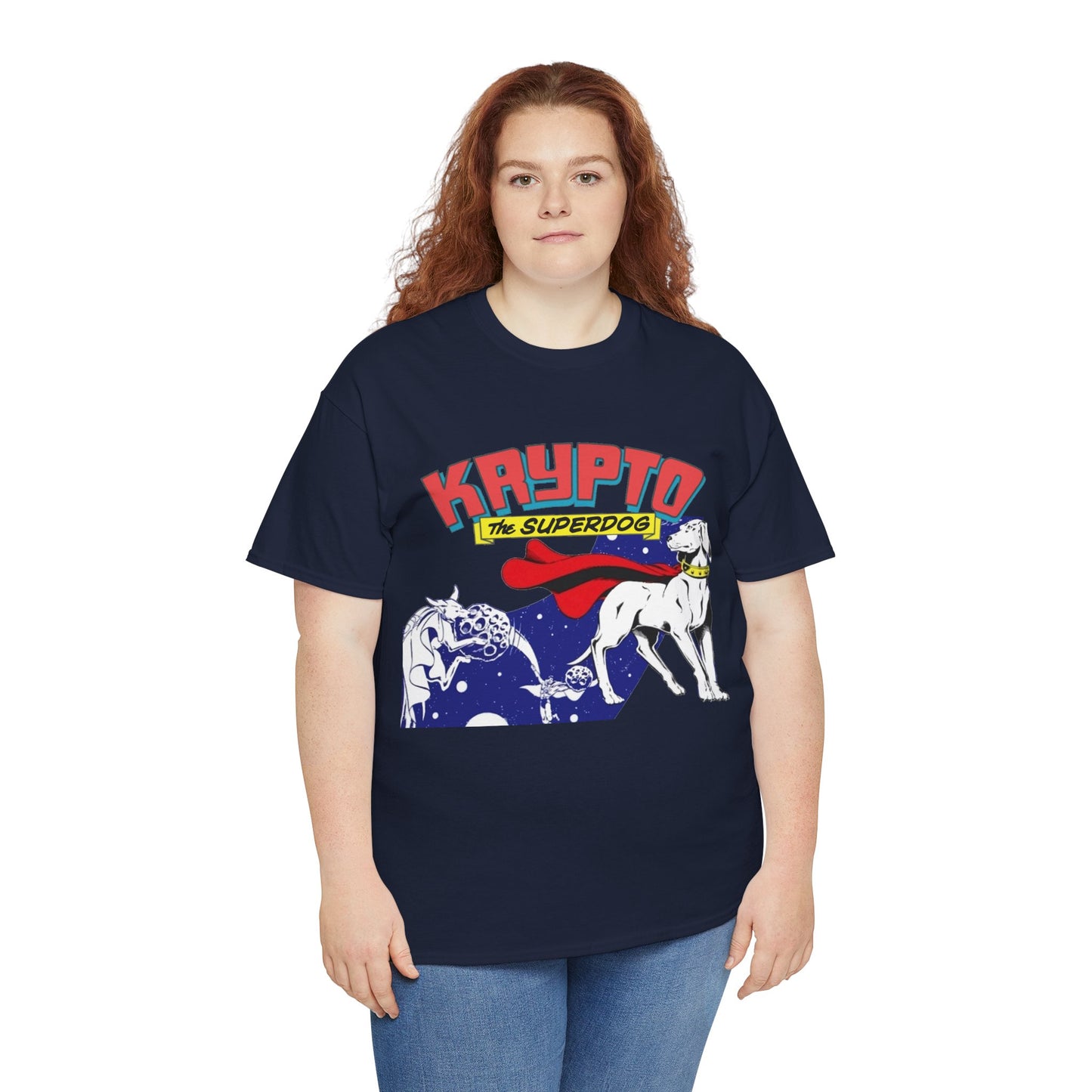 Krypto T-Shirt - James Gunn Superman Movie 2025 - Superman's Beloved Pet -Super Dog from Krypton - Stays at the Fortress of Solitude - DC Comics