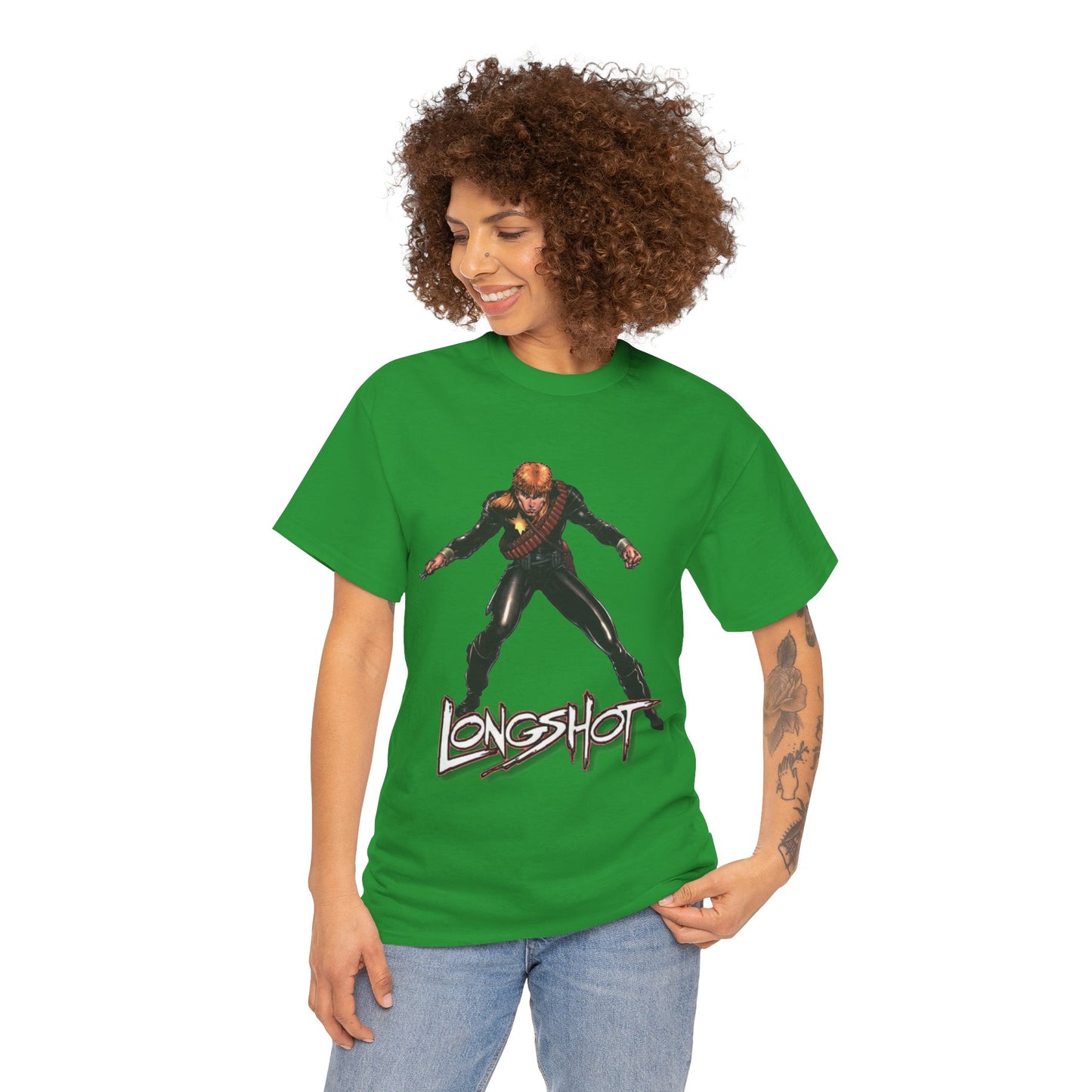 Longshot T-Shirt - Arthur Adams Art - Marvel Comics - Uncanny X-Men - Mojo Foe - Mutant Member - Popular 1980s Series - Mojoverse