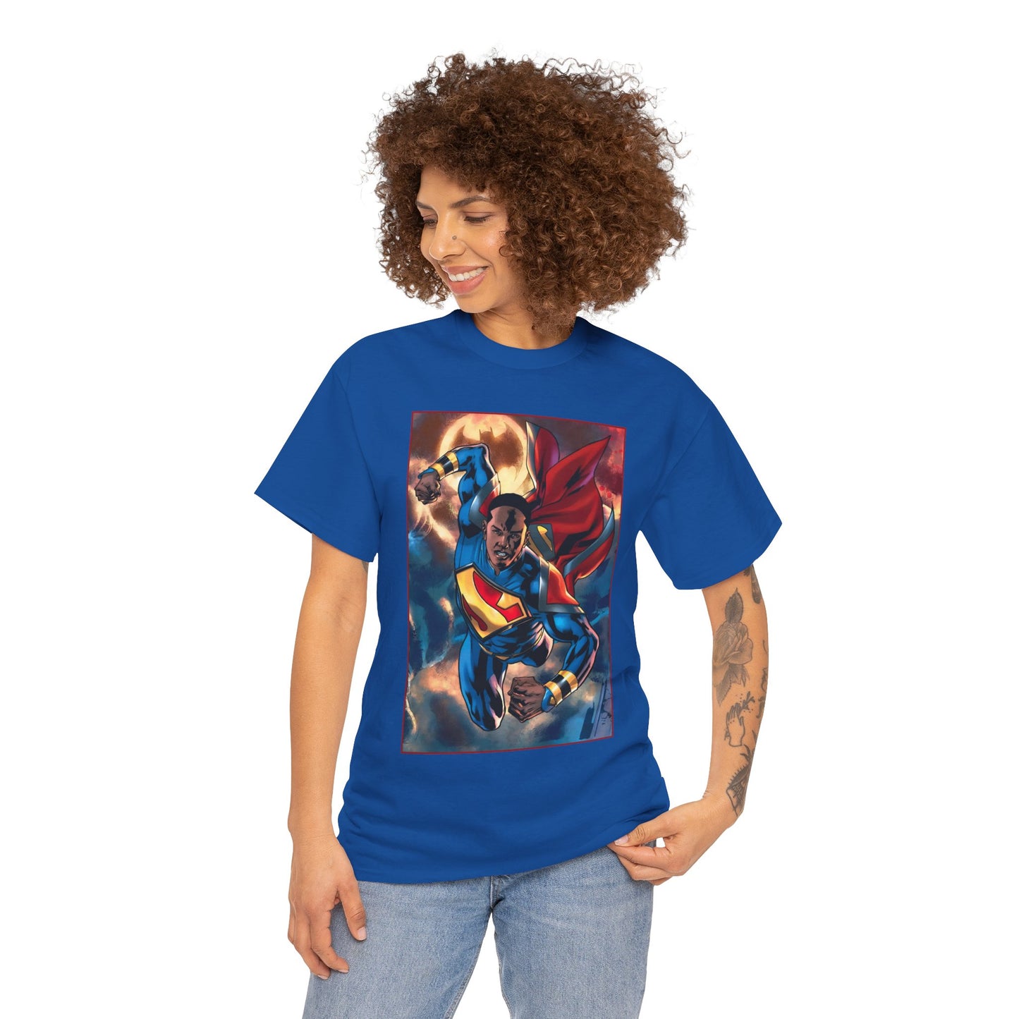 Calvin Ellis T-Shirt - Superman Earth 23 - Justice Incarnate - President of the United States - Kalel - DC Comics