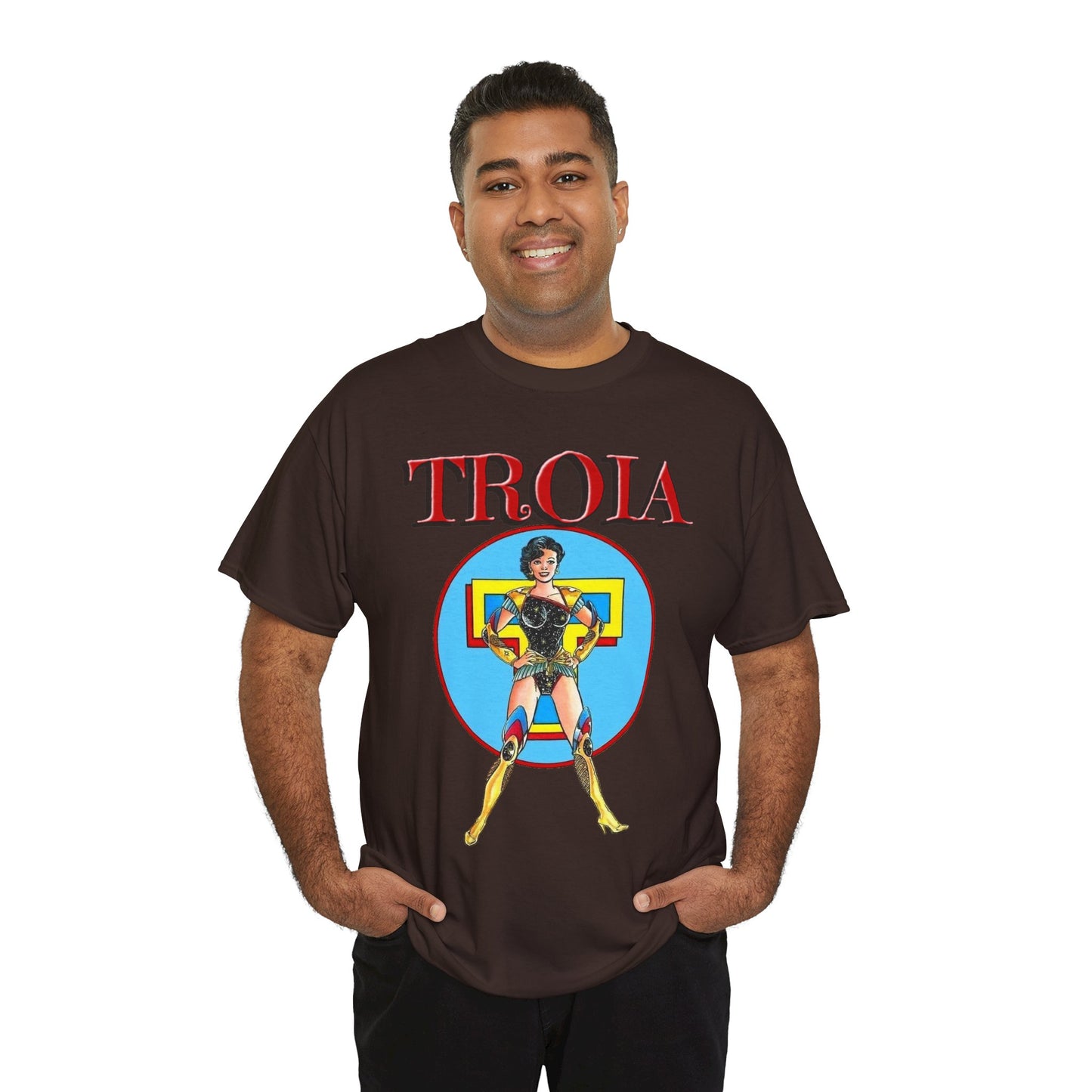 Troia T-Shirt - George Perez Art - New Teen Titans - Donna Troy - Wonder Girl - Greek God Connection - DC Comics
