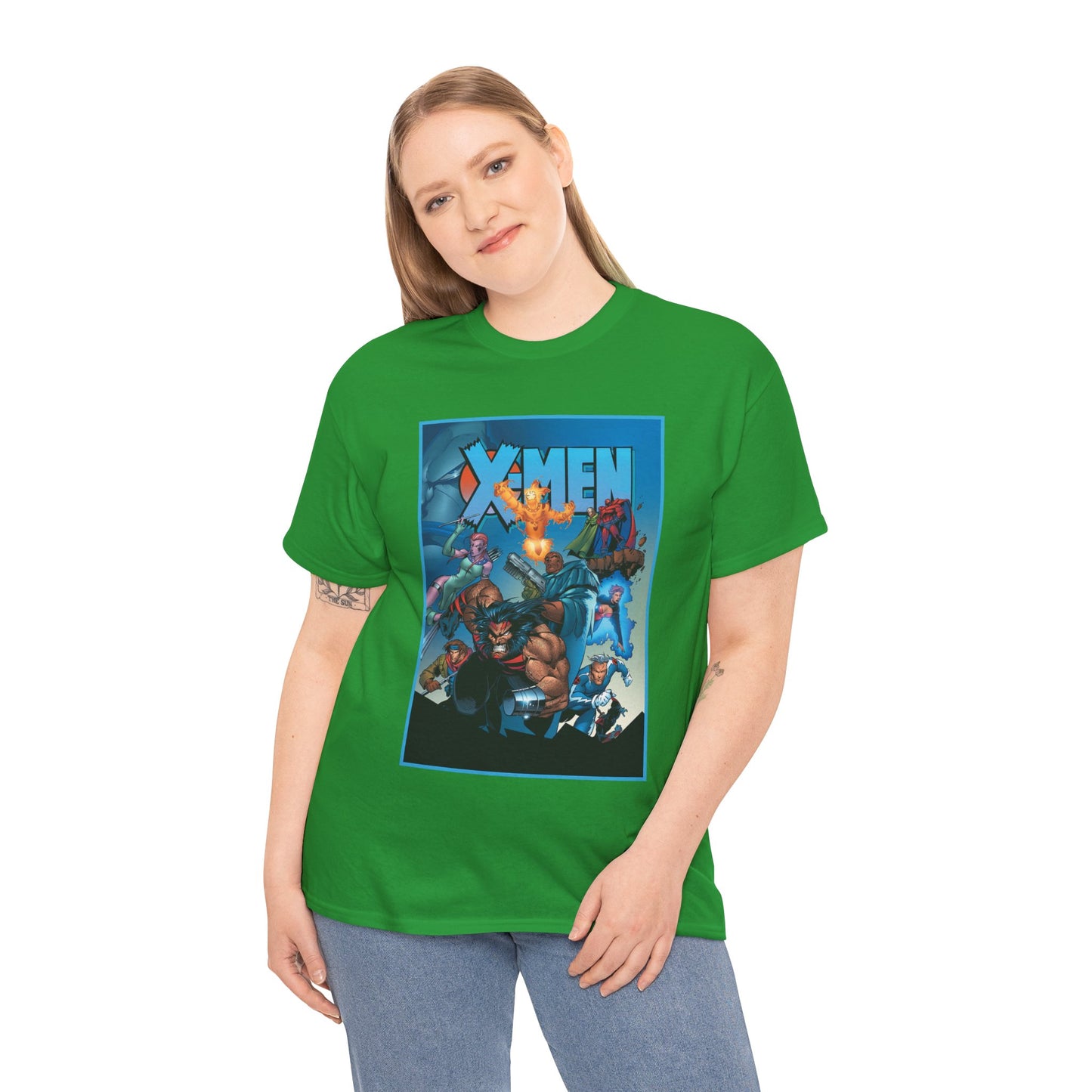 X-Men: Age of Apocalypse T-Shirt - Wolverine, Magneto, Bishop, Quicksilver, Blink - Mutant Alternate Reality - Marvel Comics