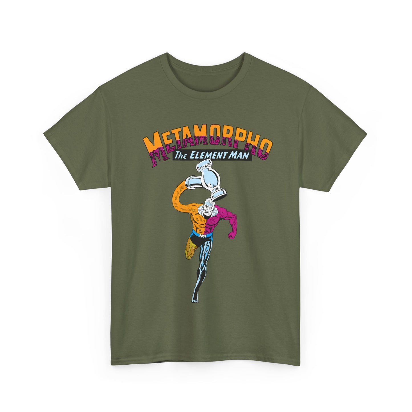 Metamorpho T-Shirt - Jim Aparo Art - DC Comics - Outsiders Team Member - New Superman Movie