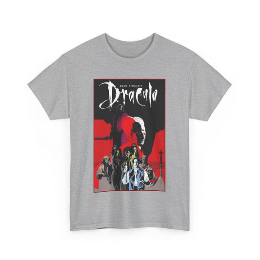 Bram Stoker's Dracula T-Shirt - Mike Mignola Art - Francis Ford Coppola Movie - Mina Murray, Jonathan Harker