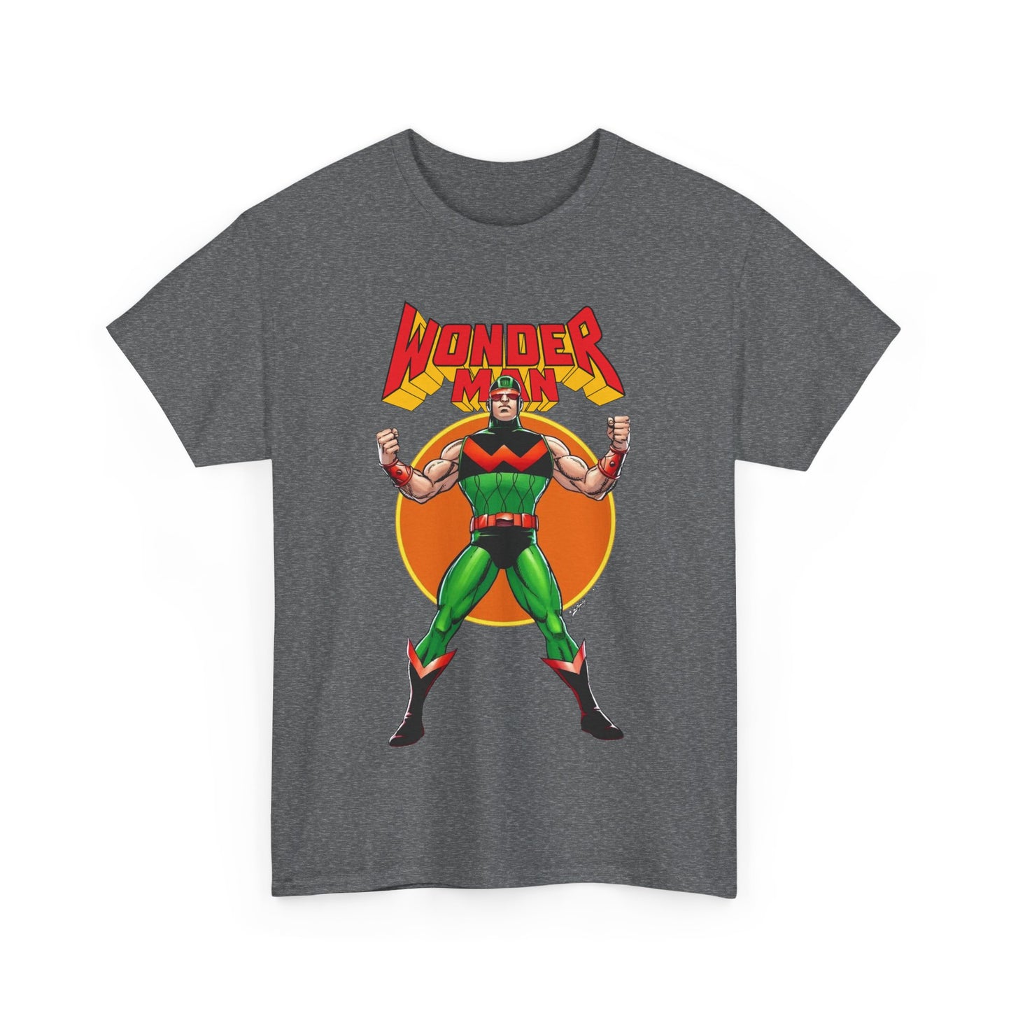 Wonder Man T-Shirt - Classic George Perez Art - Simon Williams, Avengers Member - Popular Marvel Comics Character