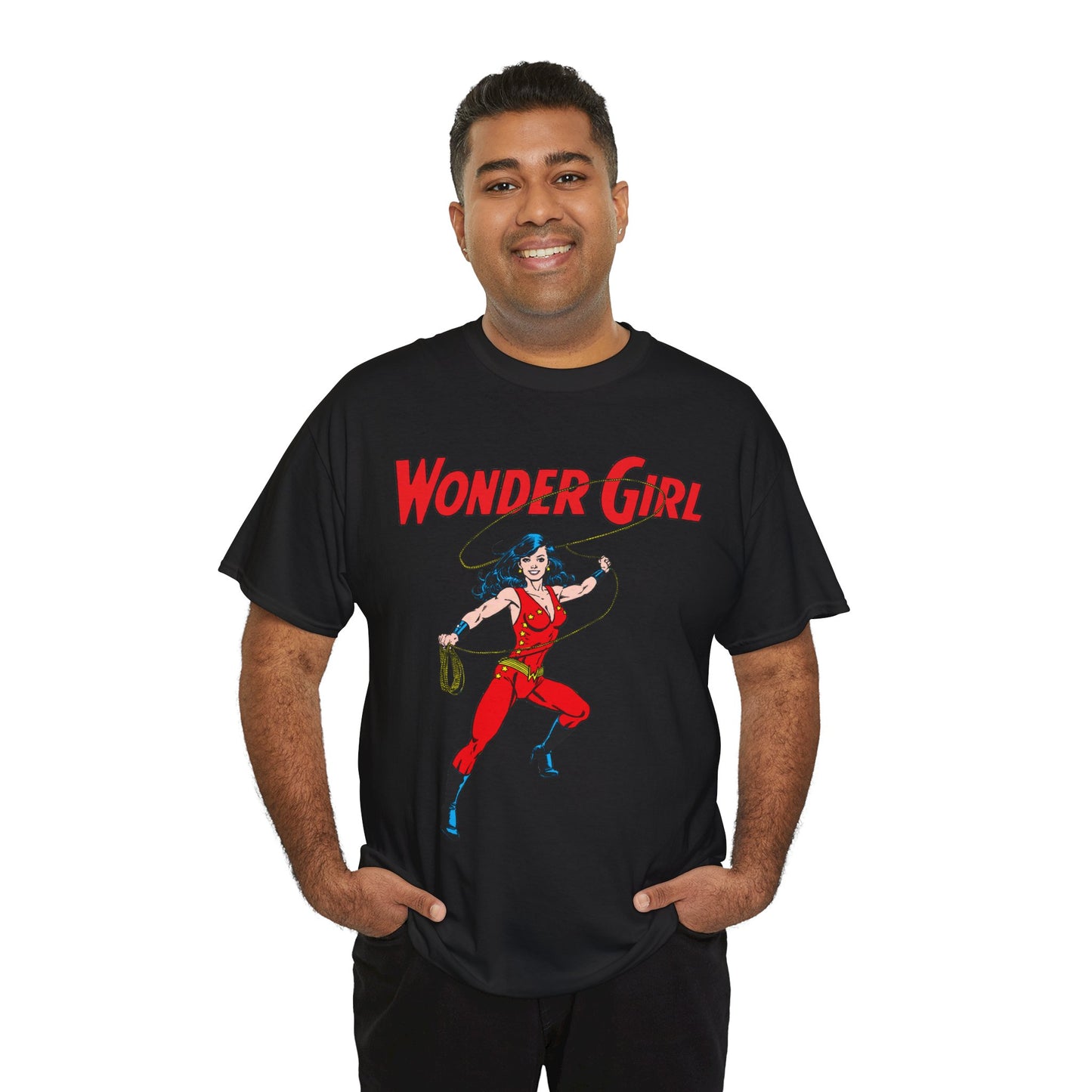 Wonder Girl T-Shirt - George Perez Art - New Teen Titans Member/Leader - Donna Troy, Sister of Wonder Woman - Troia - DC Comics
