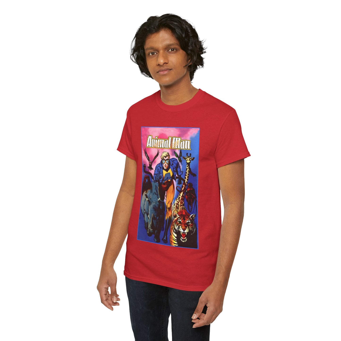 Animal Man T-Shirt - Brian Bolland Art - #1 Cover Art - Buddy Baker - DC Comics, Vertigo Comics