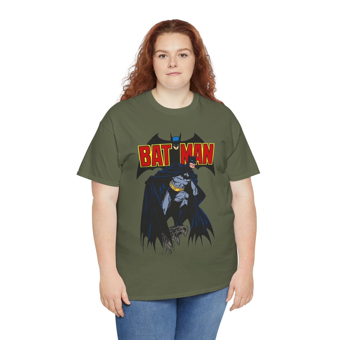 Golden Age Batman T-Shirt - John Byrne Art - DC Comics - Gotham City - Justice Society Member - JSA