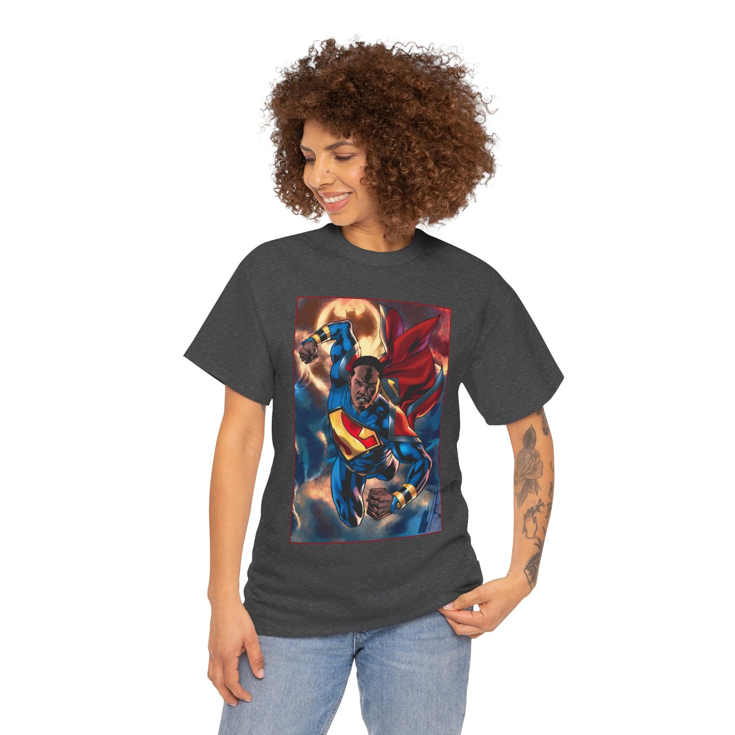 Calvin Ellis T-Shirt - Superman Earth 23 - Justice Incarnate - President of the United States - Kalel - DC Comics