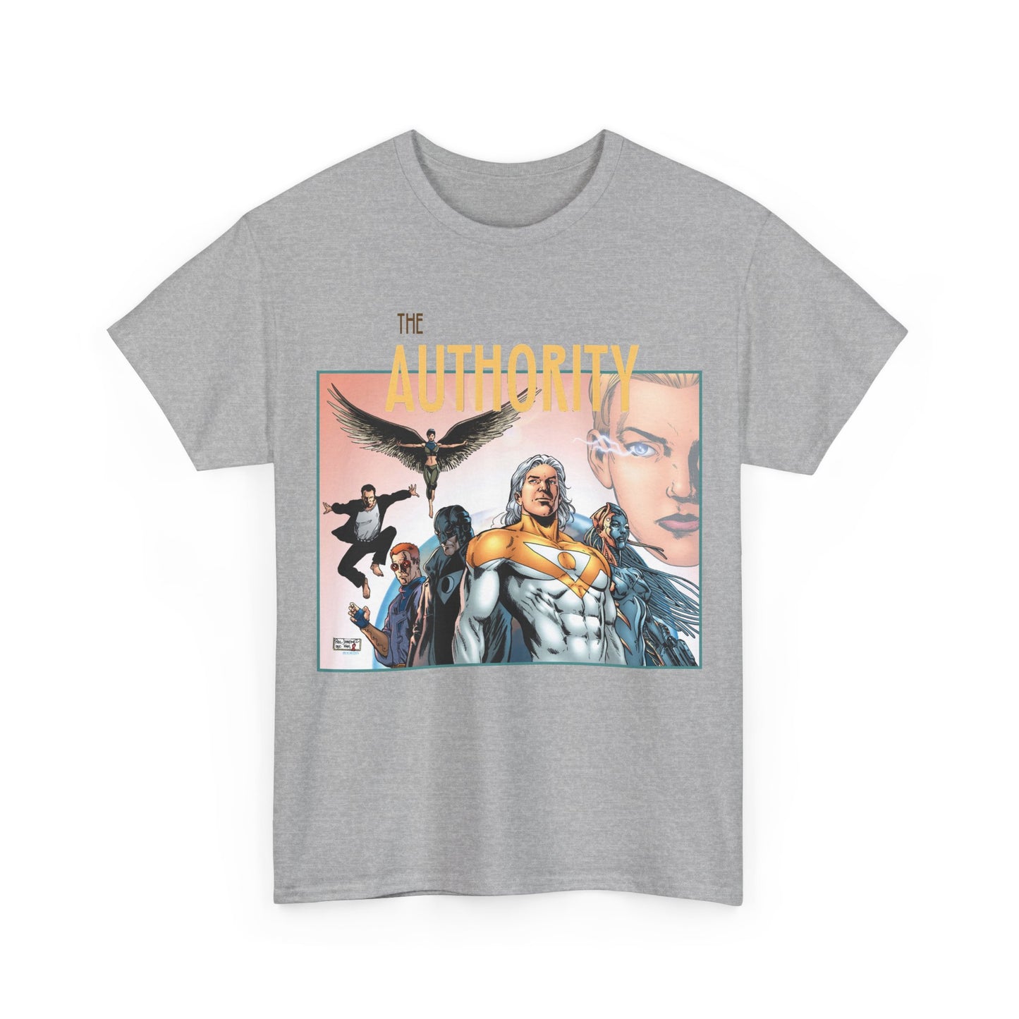 Authority T-Shirt - Wildstorm/DC Comics - Phil Jimenez Art - Apollo, Midnighter, The Engineer, Jack Hawksmoor
