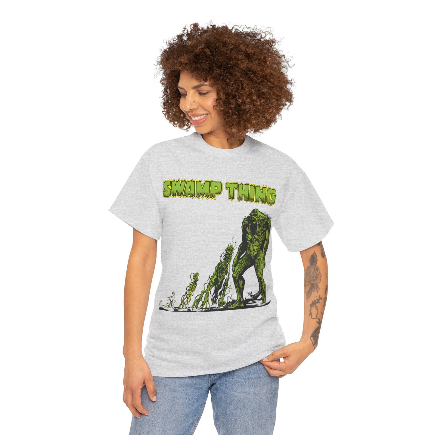 Swamp Thing T-Shirt - Stephen Bissette & John Totleben - Alec Holland - Avatar of the Green - DC Comics, Vertigo Comics