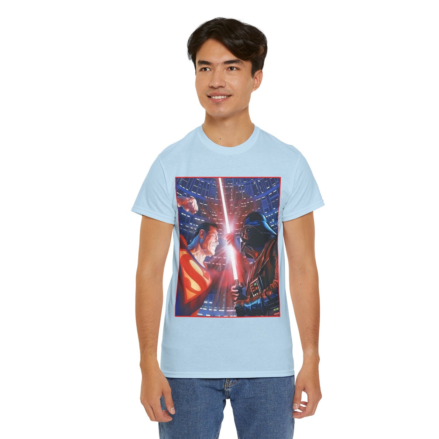 Superman Vs Darth Vader T-Shirt - Alex Ross Art - DC Comics - Star Wars