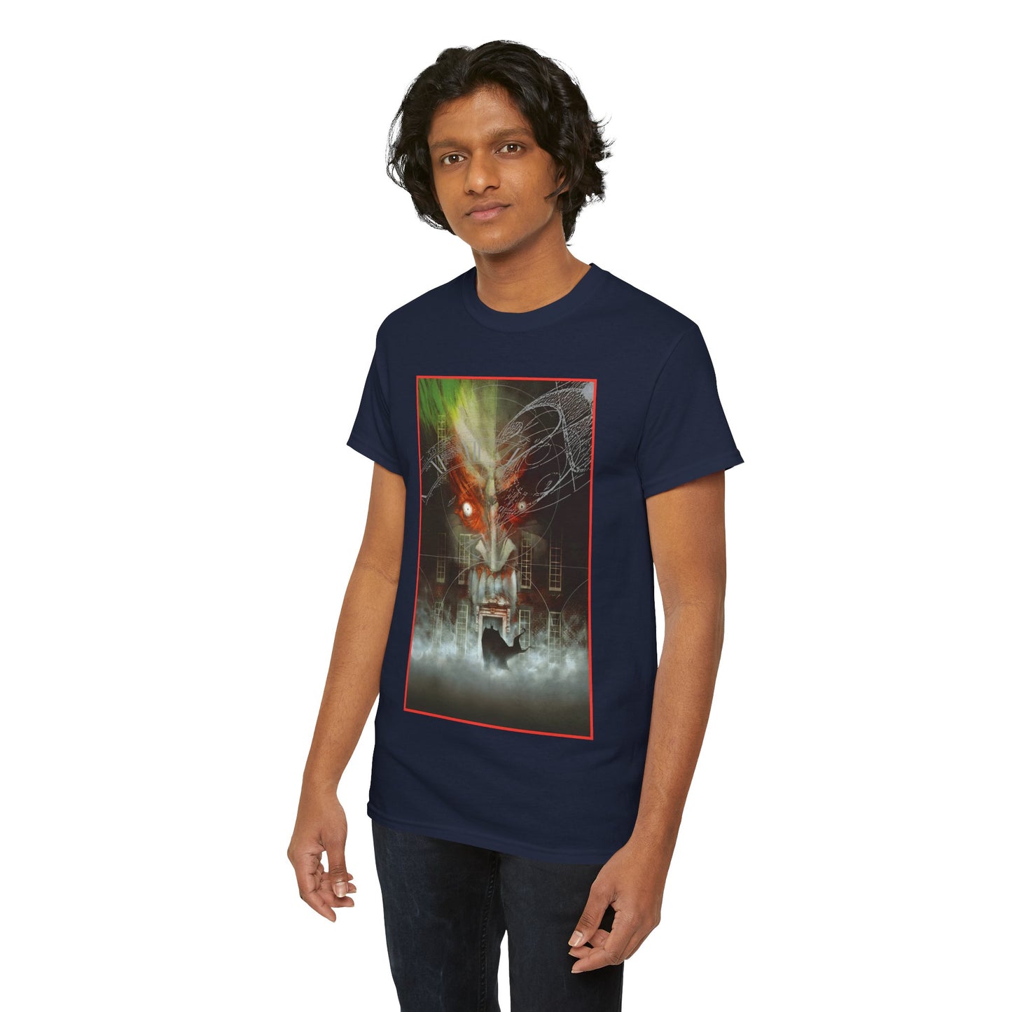 Batman: Arkham Asylum T-Shirt - Dave McKean Art - From the Grant Morrison Graphic Novel - DC Comics - Dark Knight Detective