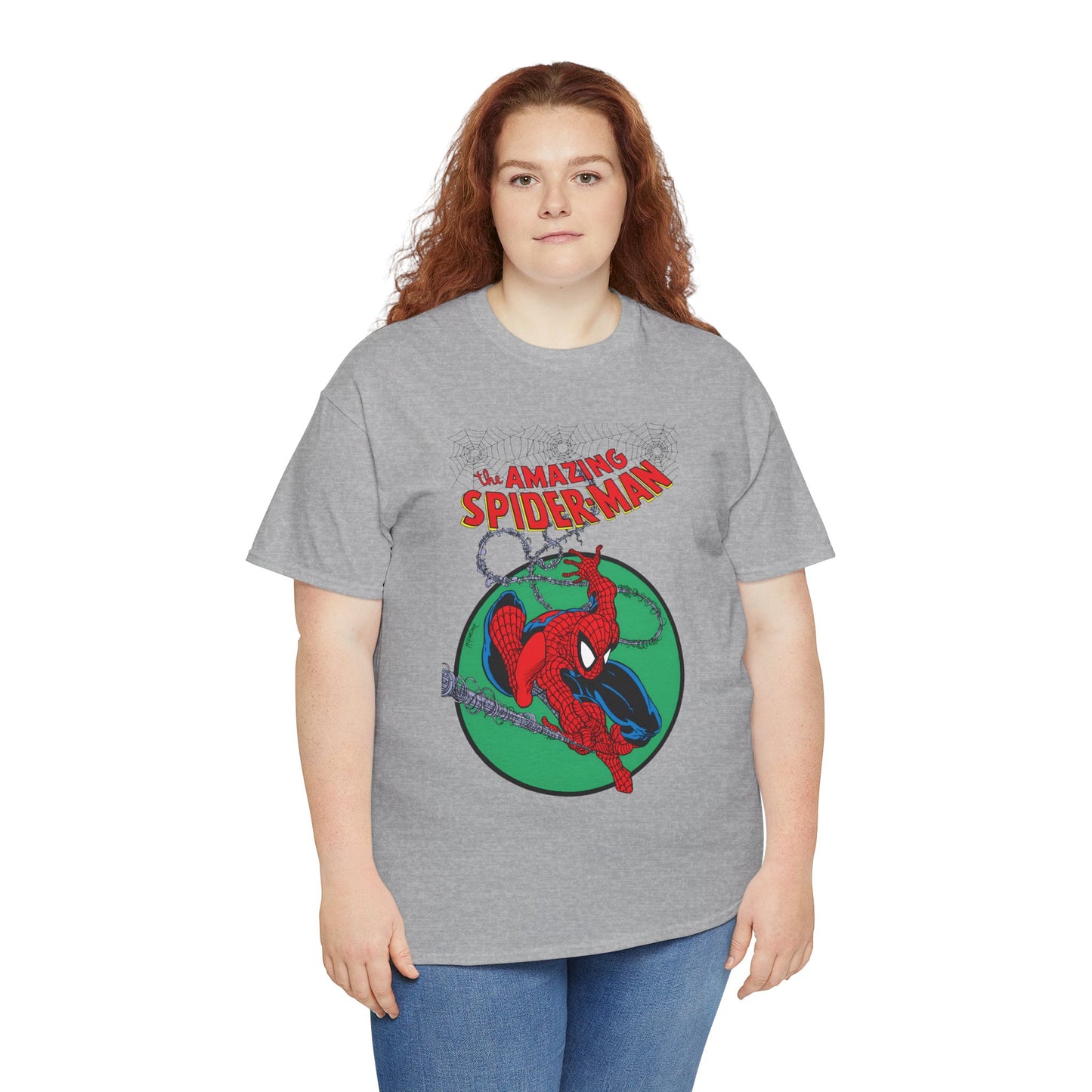 Amazing Spider-Man T-Shirt - Todd McFarlane Art - Cover to Issue #301 - Peter Parker, Web-Slinger - Marvel Comics