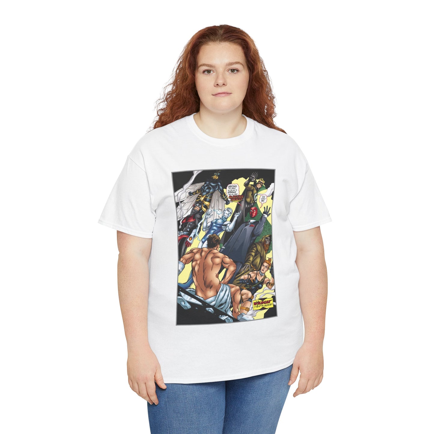 Wildcat/Injustice Society T-Shirt