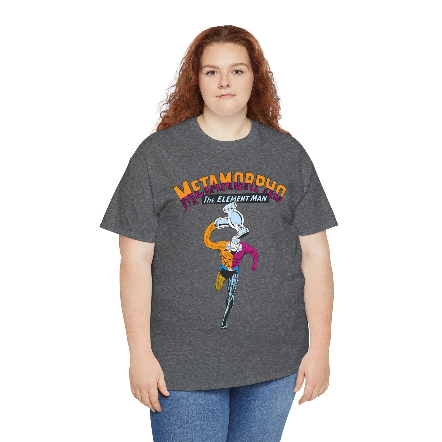 Metamorpho T-Shirt - Jim Aparo Art - DC Comics - Outsiders Team Member - New Superman Movie
