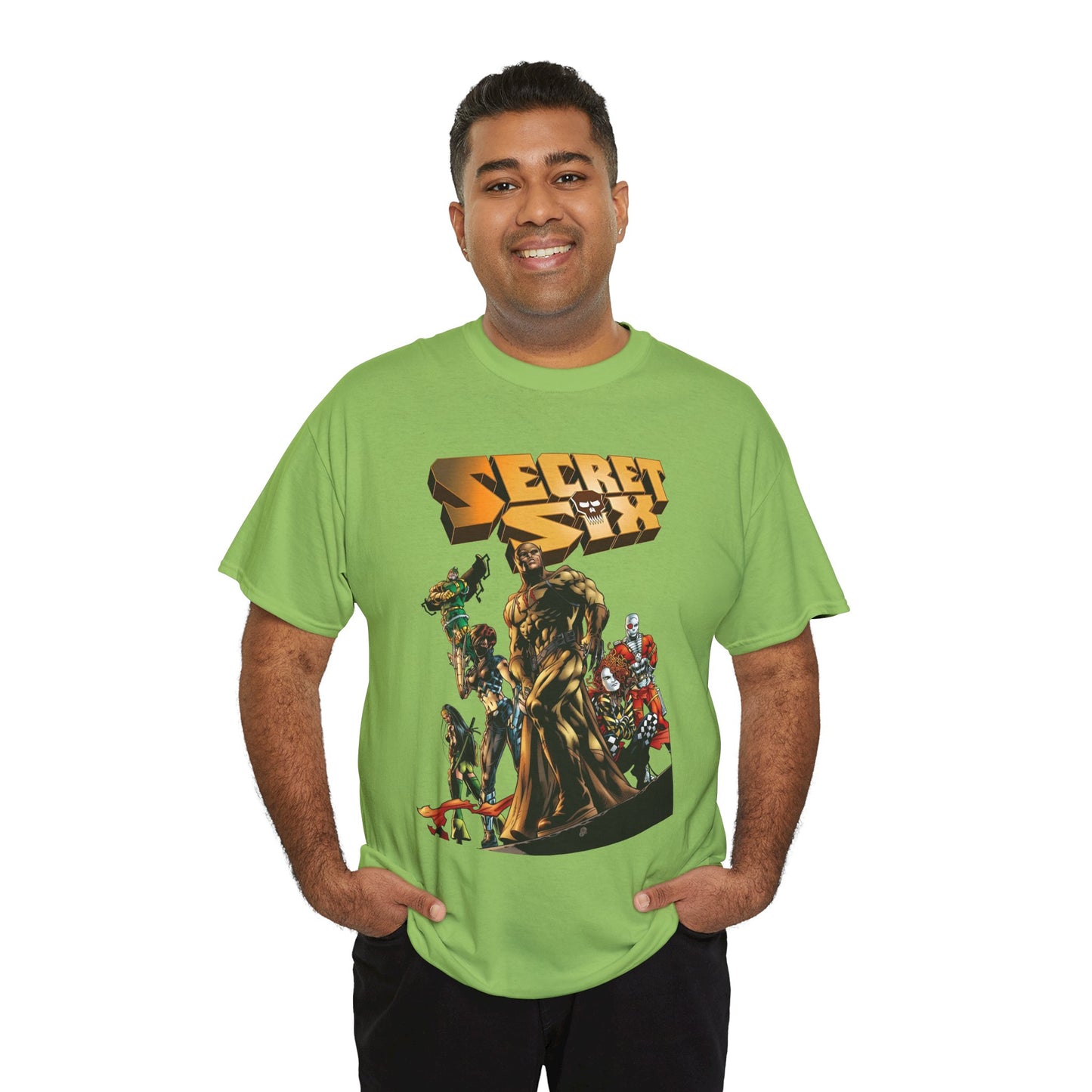 Secret Six T-Shirt - Gail Simoine Series - Catman, Ragdoll, Deadshot - DC Comics