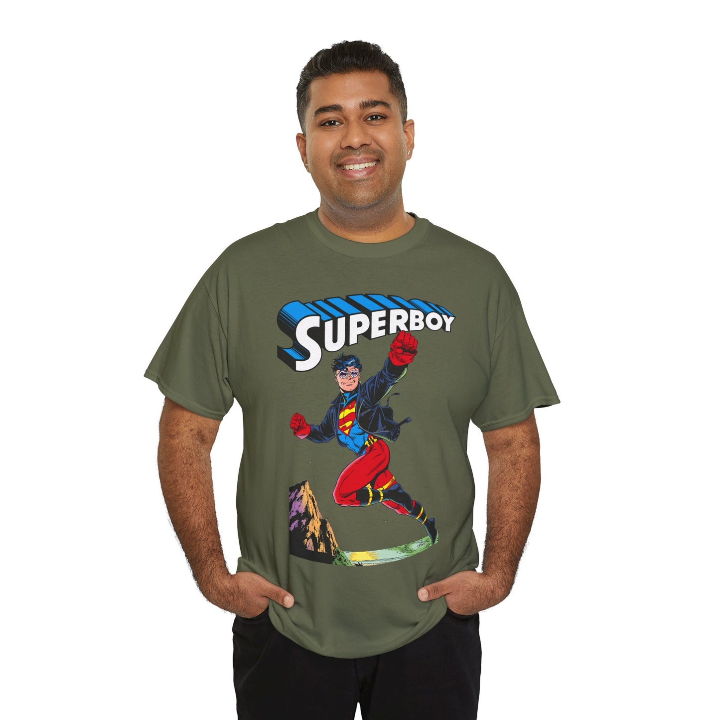 Superboy T-Shirt - Tom Grummett Art - Reign of the Superman - Connor Kent, Kon-L - DC Comics