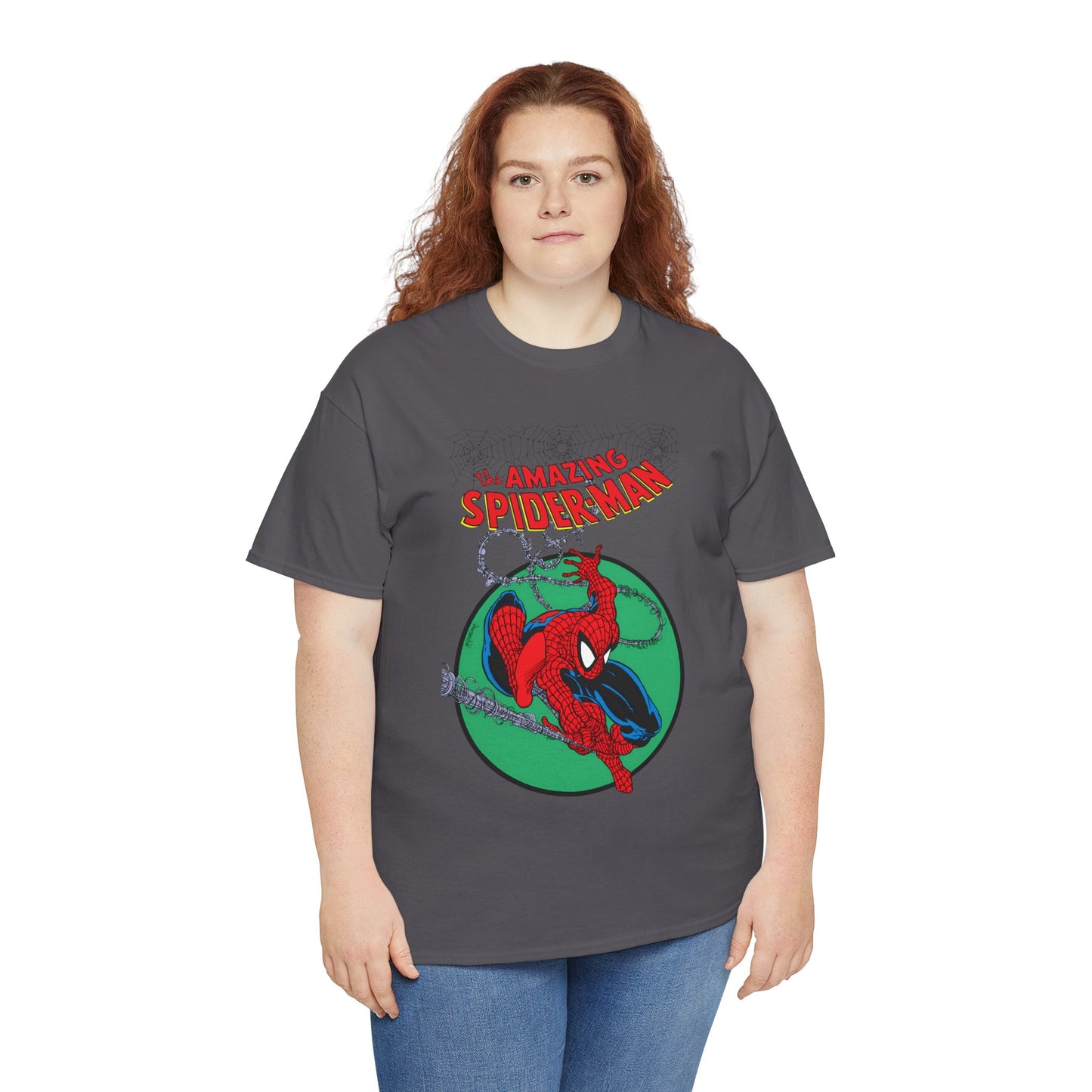 Amazing Spider-Man T-Shirt - Todd McFarlane Art - Cover to Issue #301 - Peter Parker, Web-Slinger - Marvel Comics