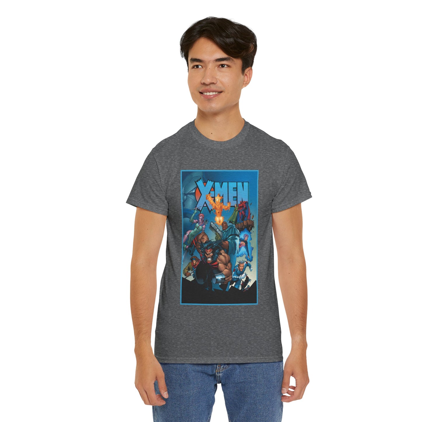 X-Men: Age of Apocalypse T-Shirt - Wolverine, Magneto, Bishop, Quicksilver, Blink - Mutant Alternate Reality - Marvel Comics