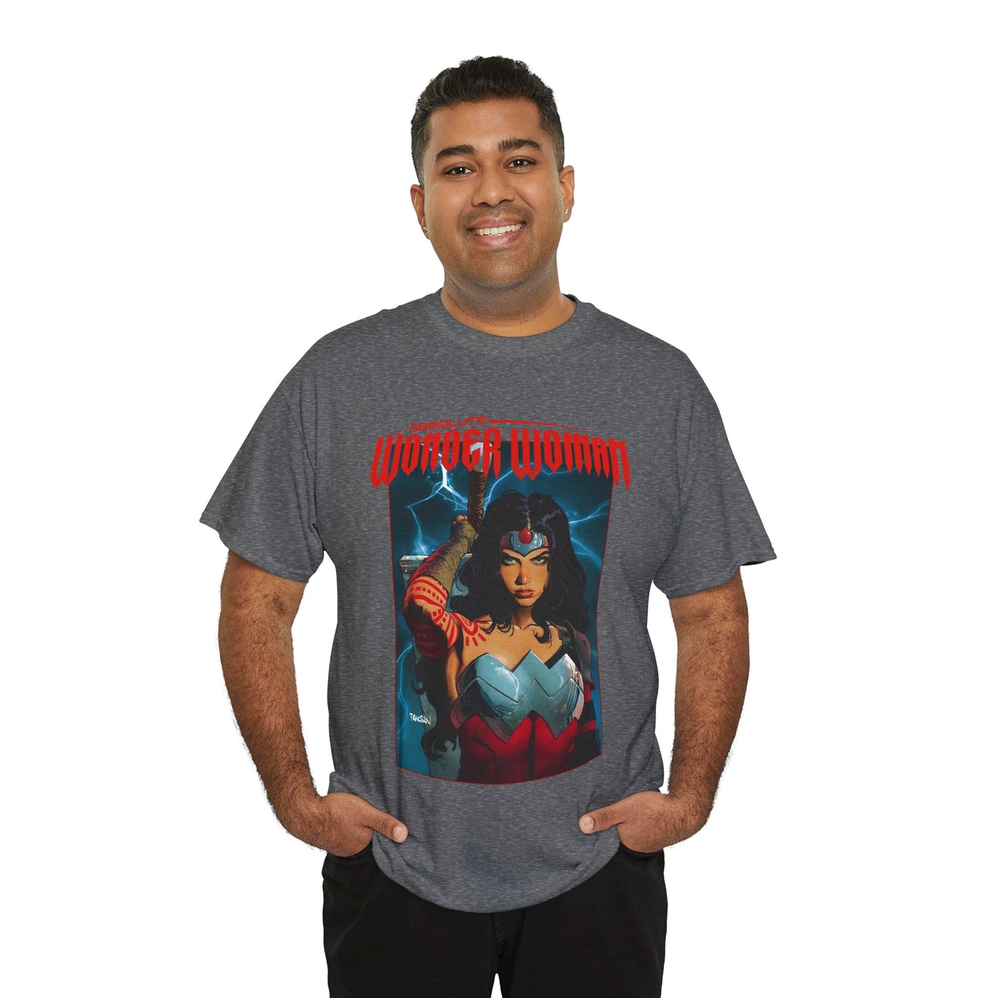 Absolute Wonder Woman T-Shirt - Dan Panosian Art - DC Comics All-In Variant Cover - Raised in Hell by Circe