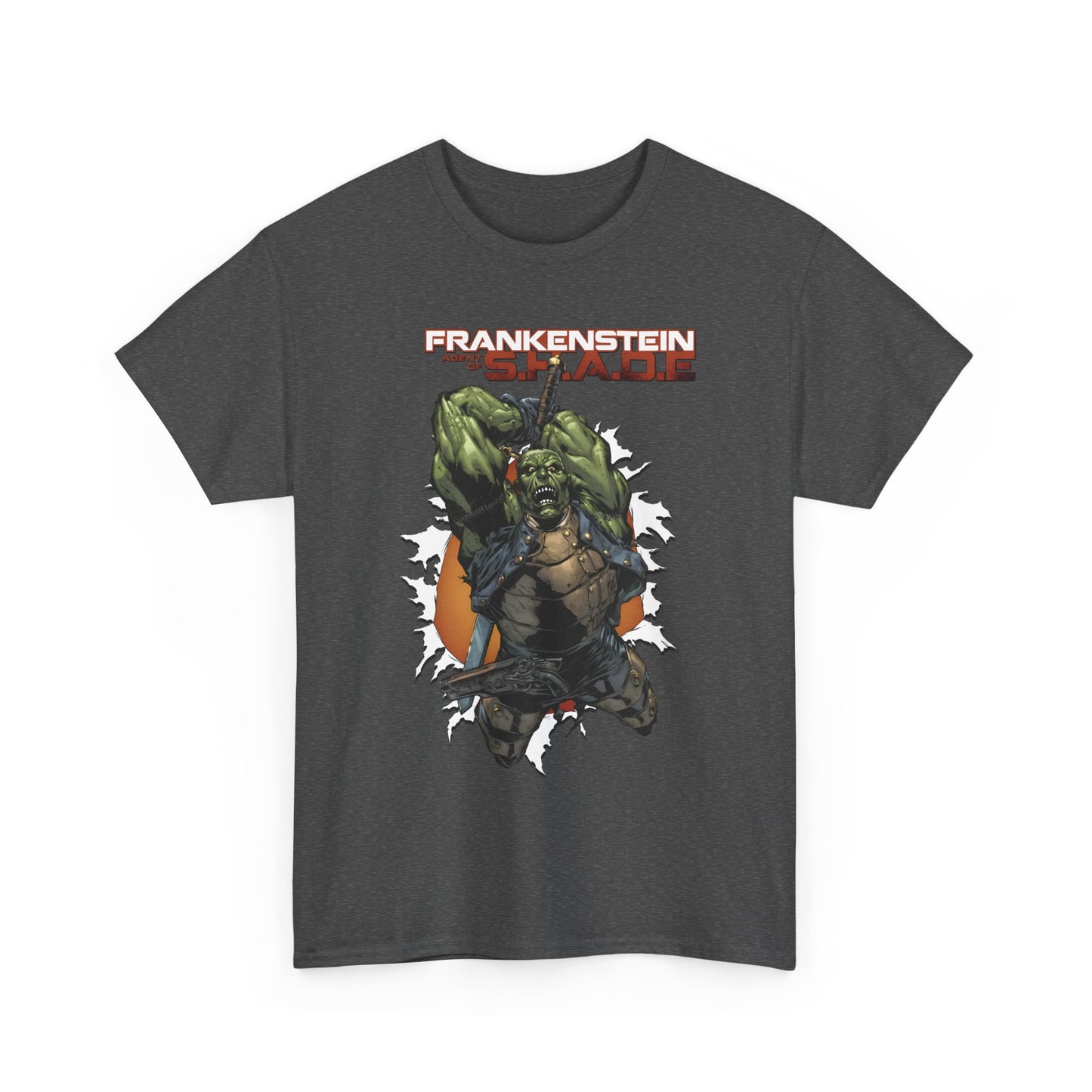 Frankenstein, Agent of SHADE T-Shirt - Alberto Ponticelli Art - New 52 Series - DC Comics