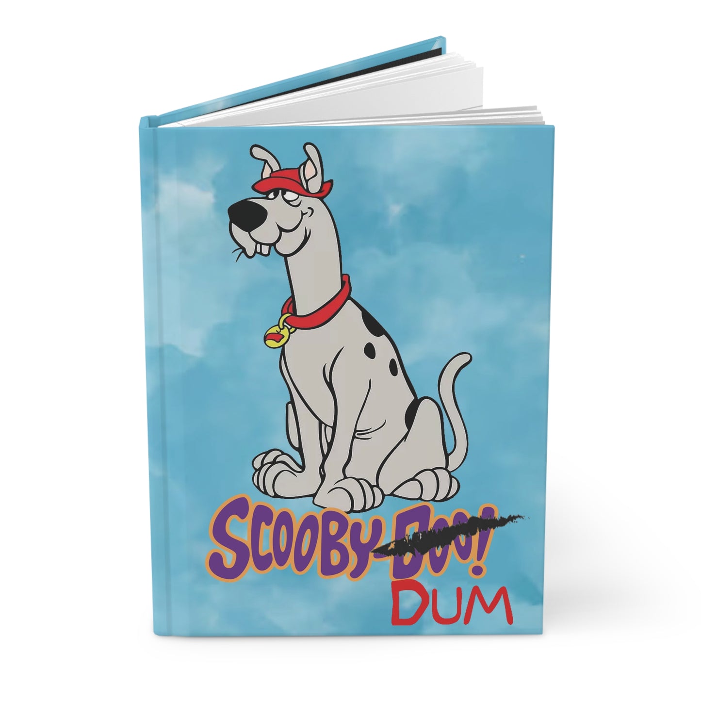 Scooby Dum Hardcover Journal - 150 Lined Pages - Scooby Doo Cousin - Hanna-Barbera Cartoon Character