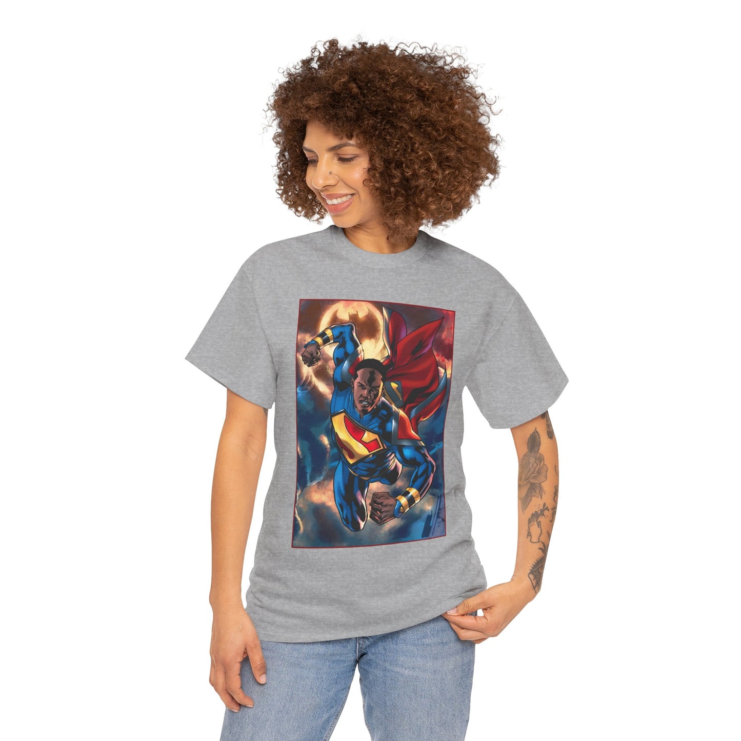 Calvin Ellis T-Shirt - Superman Earth 23 - Justice Incarnate - President of the United States - Kalel - DC Comics