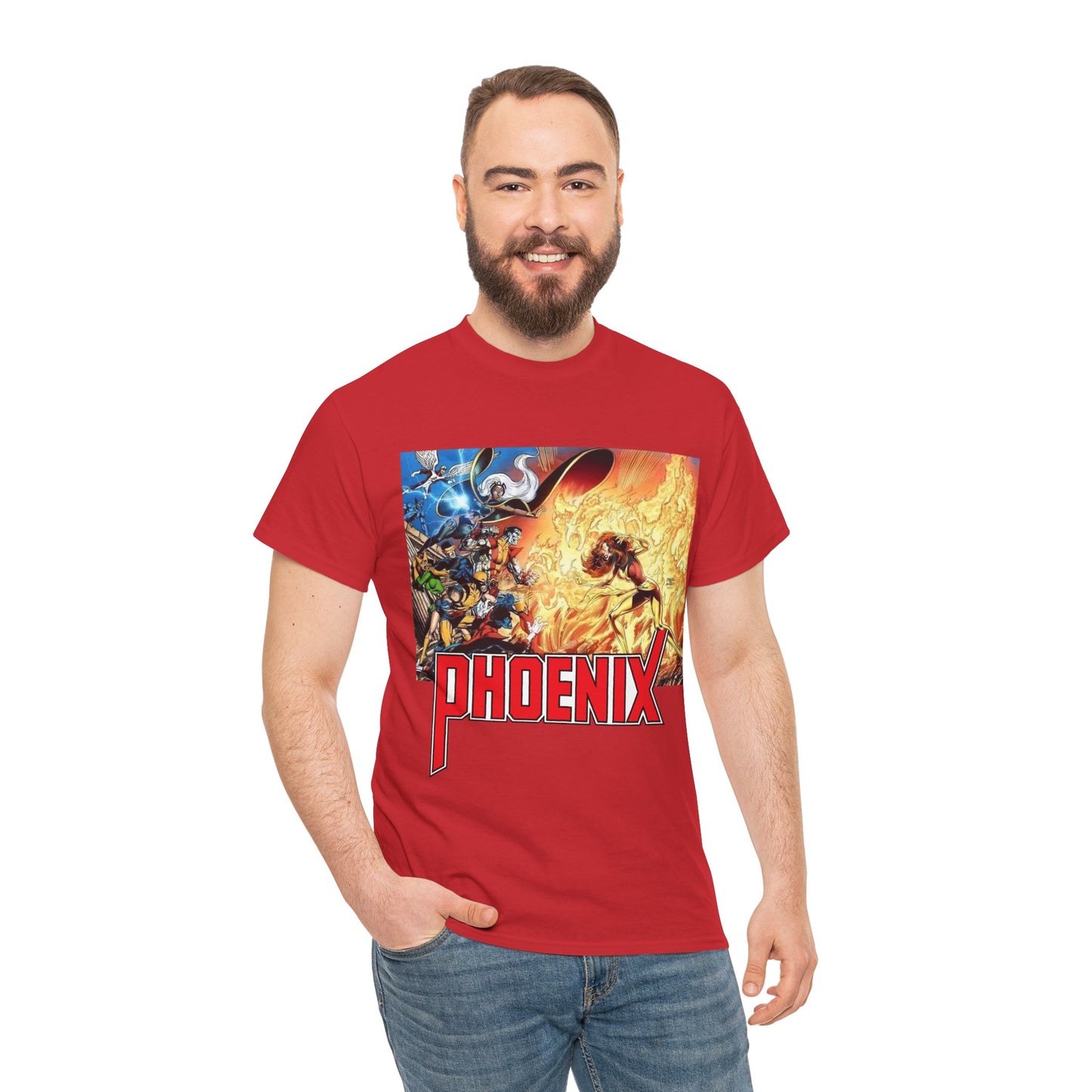 Phoenix T-Shirt - John Byrne Art - Untold X-Men Story - Jean Grey - Marvel Comics - Cyclops, Wolverine