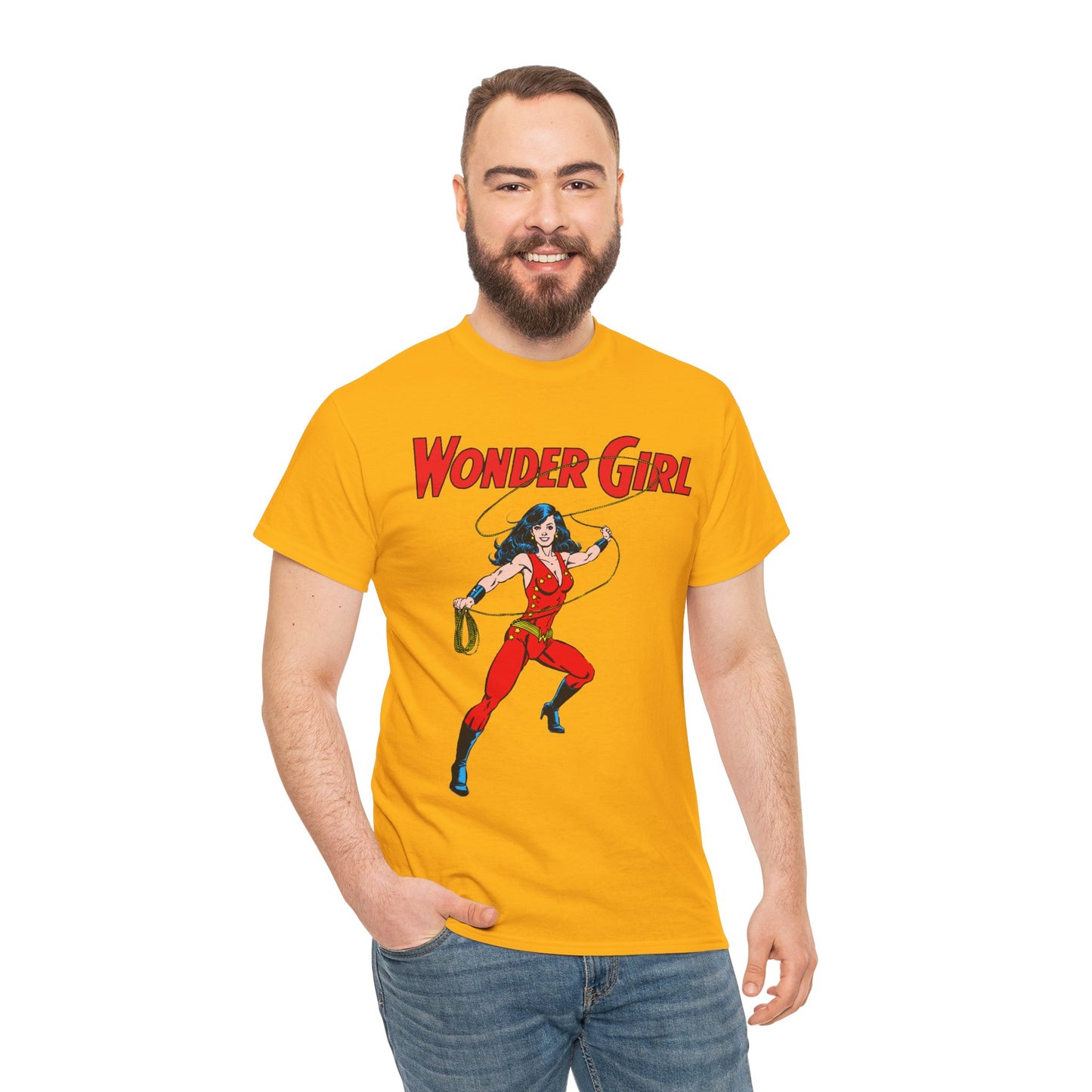 Wonder Girl T-Shirt - George Perez Art - New Teen Titans Member/Leader - Donna Troy, Sister of Wonder Woman - Troia - DC Comics