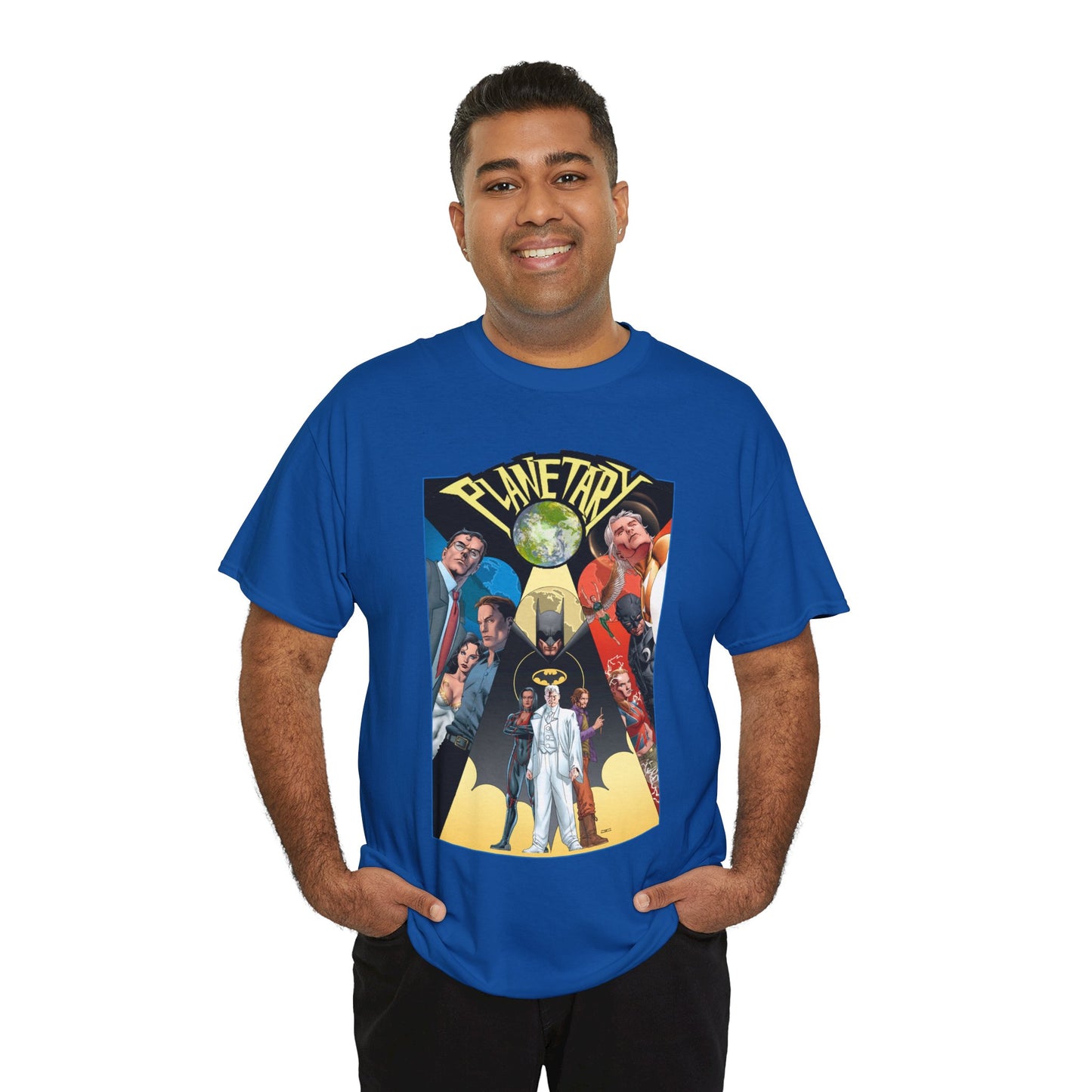 Planetary T-Shirt - The Drummer, Jakita Wagner & Elijah Snow - DC Comics/Wildstorm - Crossing Worlds - John Cassaday Art