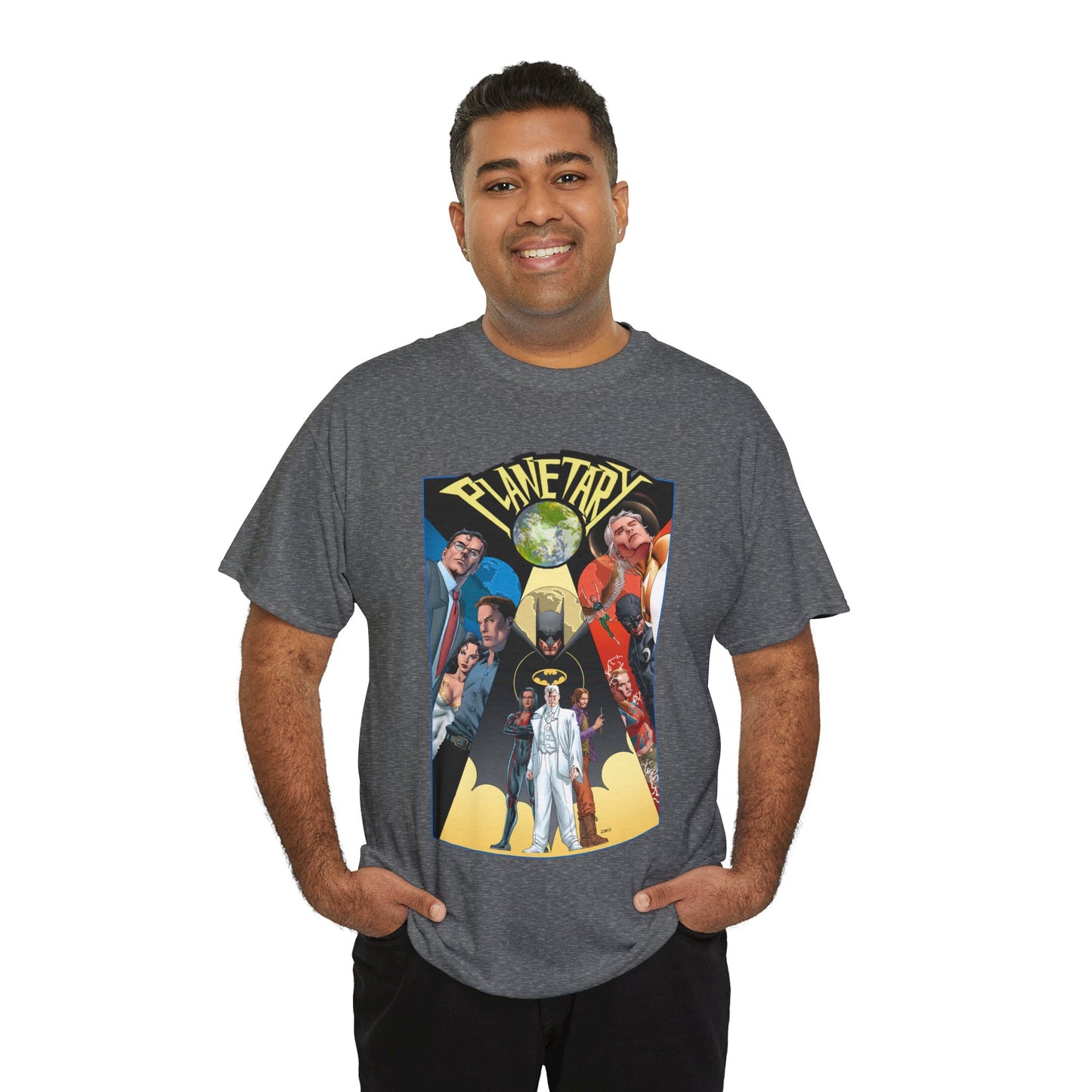 Planetary T-Shirt - The Drummer, Jakita Wagner & Elijah Snow - DC Comics/Wildstorm - Crossing Worlds - John Cassaday Art