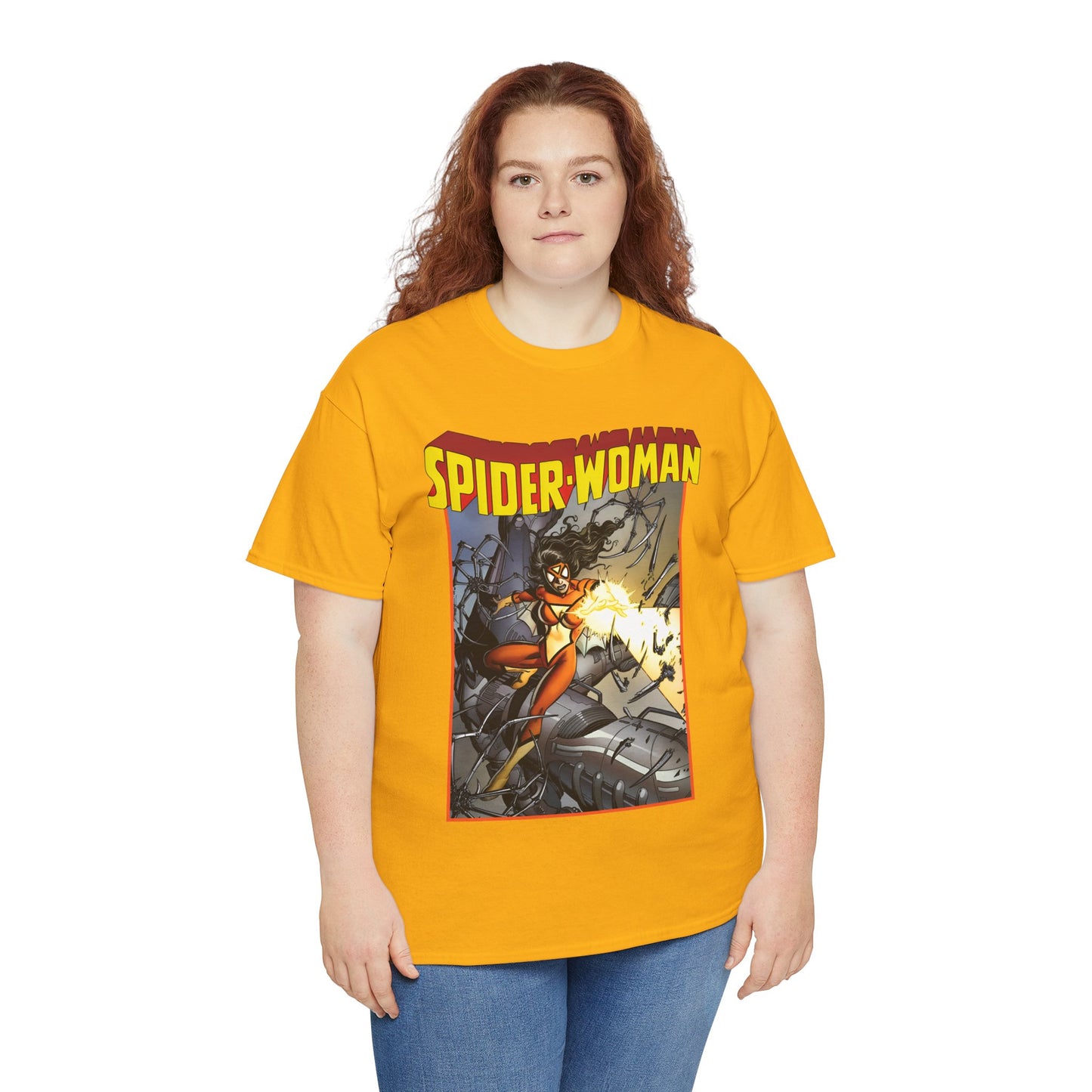 Spider-Woman T-Shirt - George Perez Art - Jessica Drew - Marvel Comics