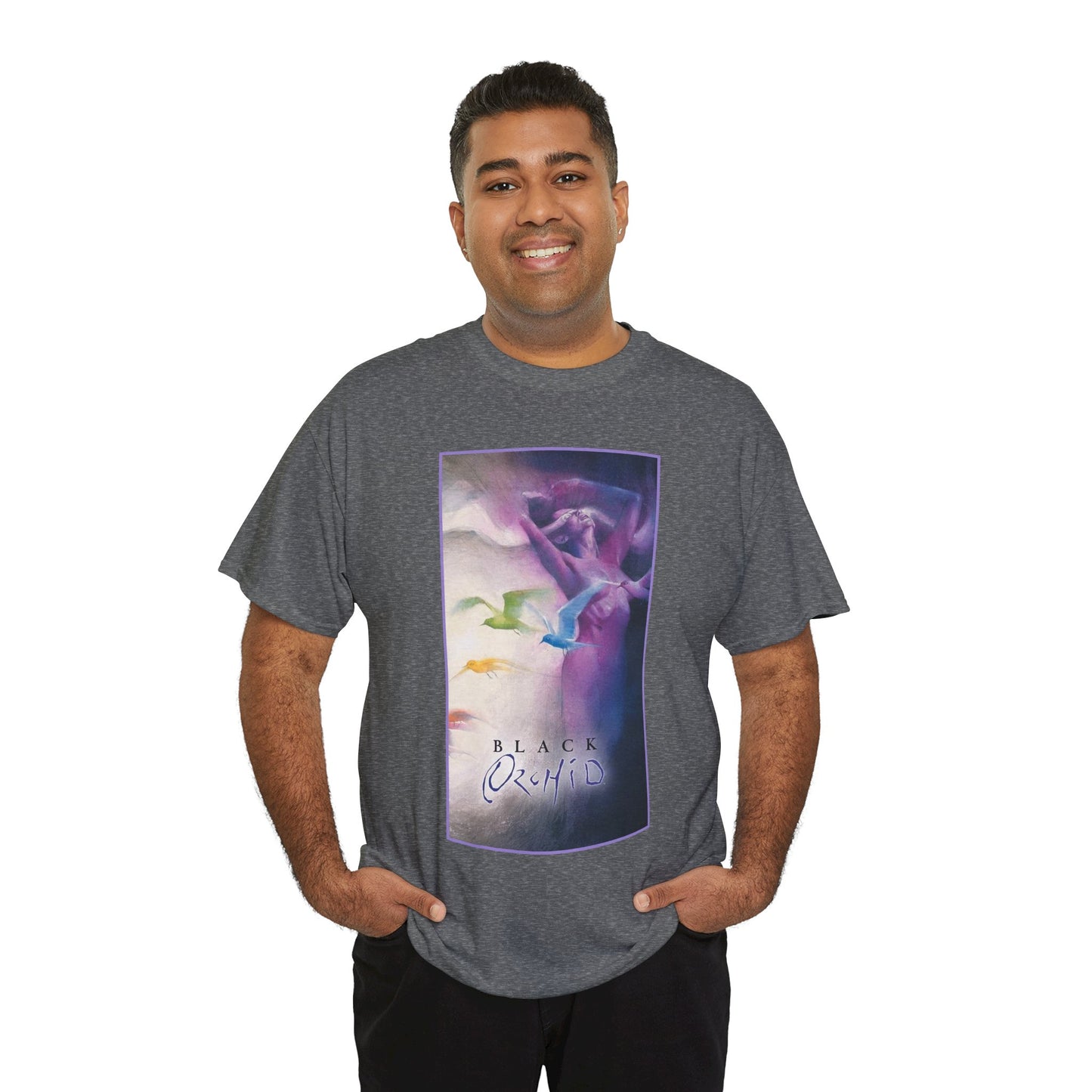 Black Orchid T-Shirt - Dave McKean Art - Susan Linden-Thorne - Neil Gaiman Story - DC Comics, Vertigo Comics