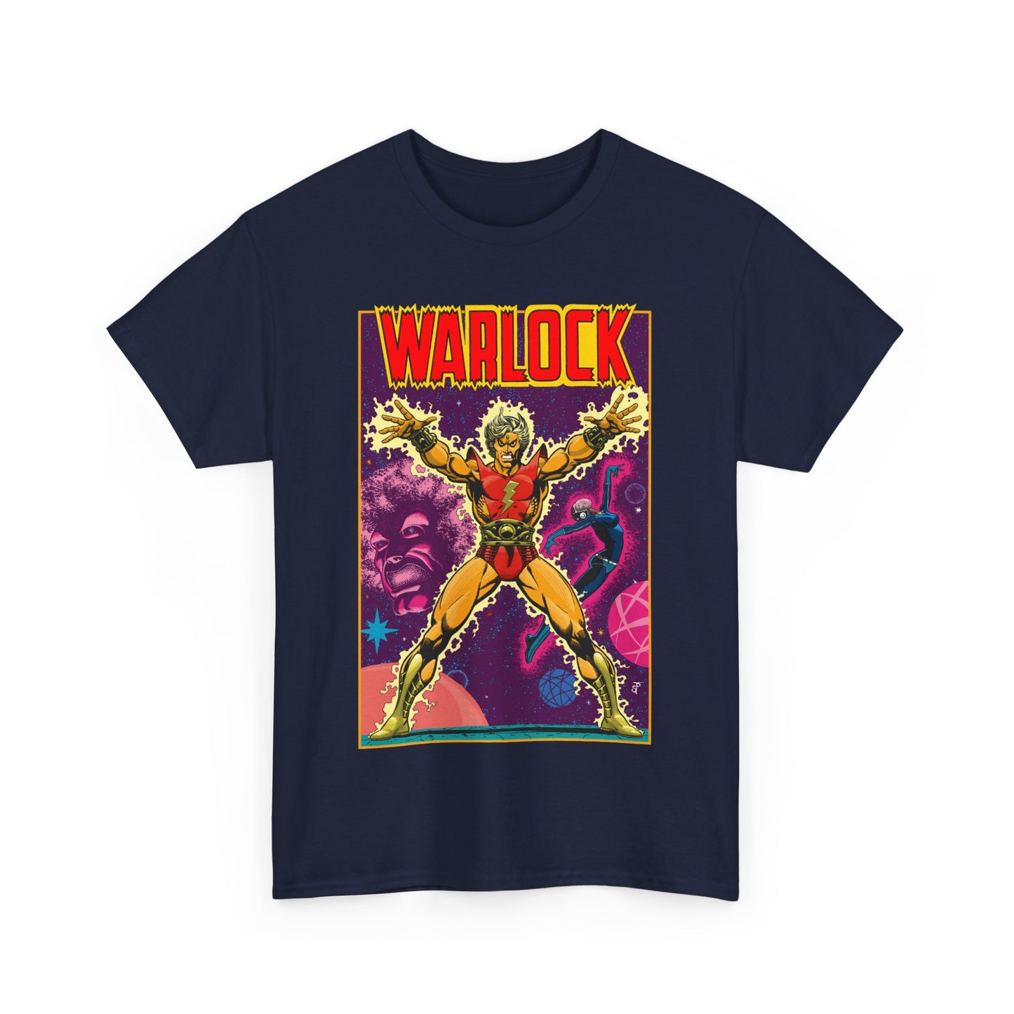 Adam Warlock T-Shirt - Jim Starlin Cover Art - Strange Tales #178 - Popular Marvel Comics Series - Cosmic Heroes