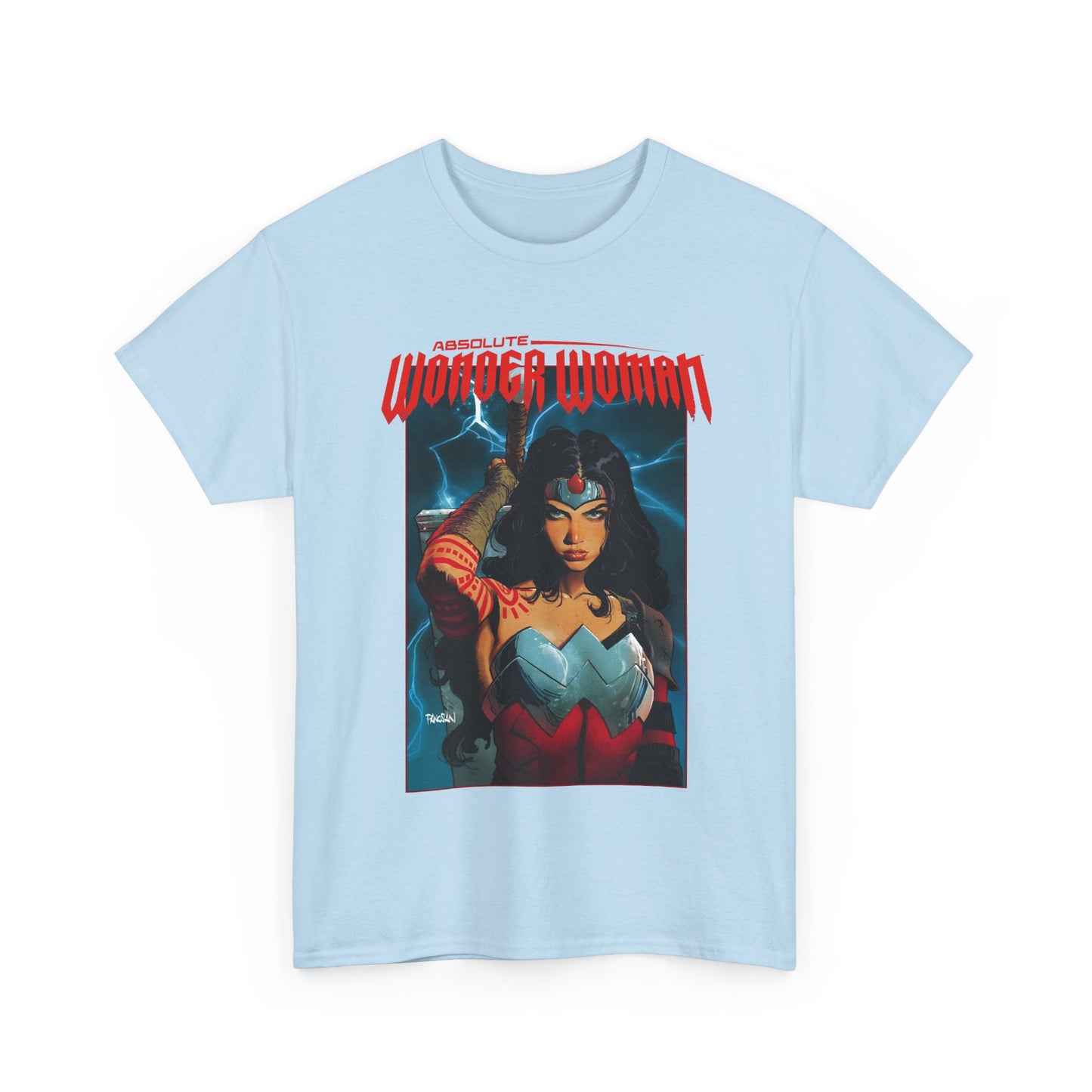 Absolute Wonder Woman T-Shirt - Dan Panosian Art - DC Comics All-In Variant Cover - Raised in Hell by Circe