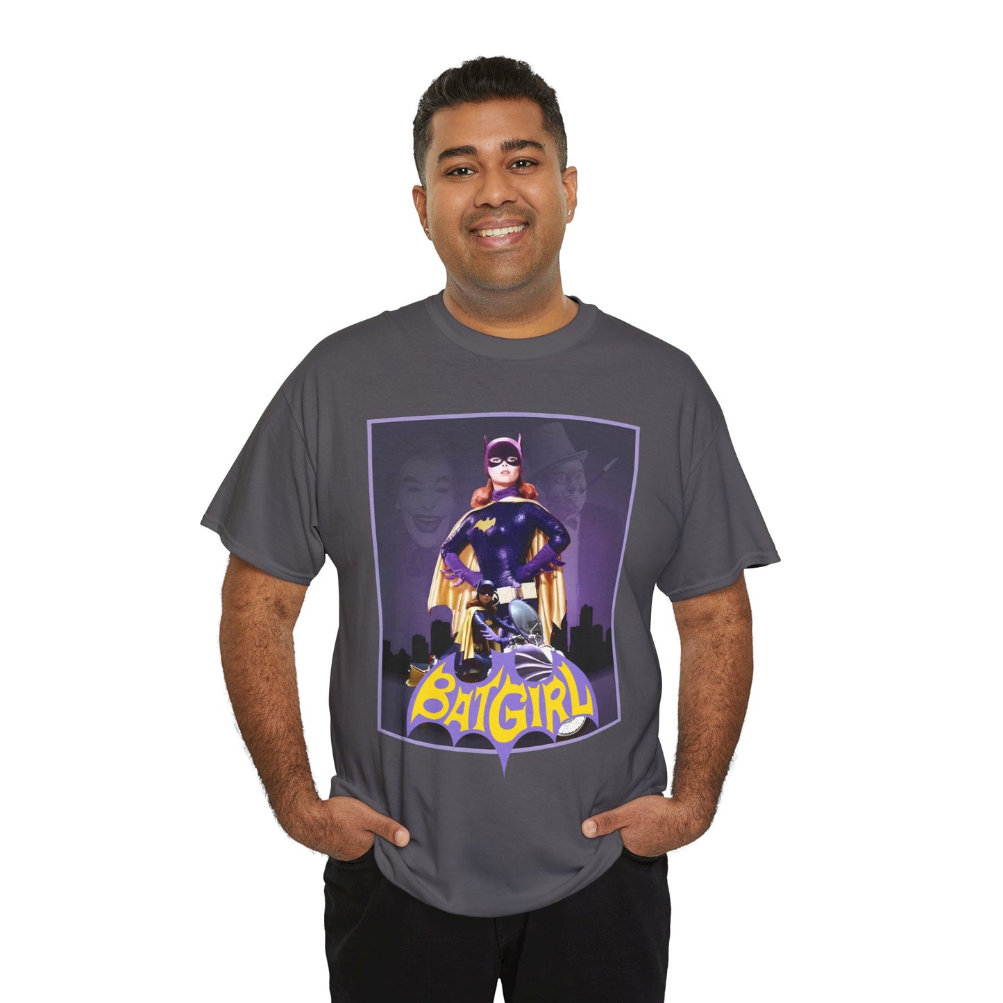 Batgirl T-Shirt - Yvonne Craig - Batman 1966 TV Series - Barbara Gordon, Daughter of Commissioner Gordon, Gotham City Hero