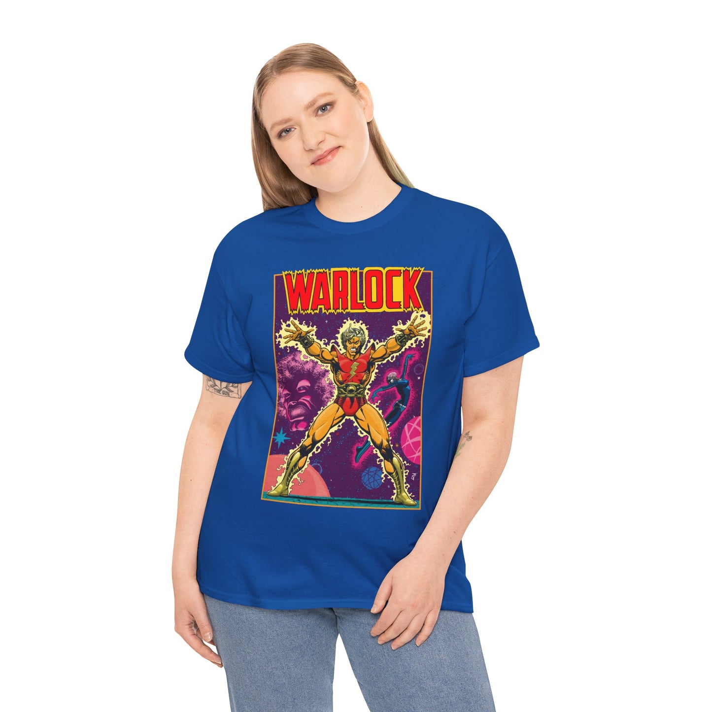 Adam Warlock T-Shirt - Jim Starlin Cover Art - Strange Tales #178 - Popular Marvel Comics Series - Cosmic Heroes