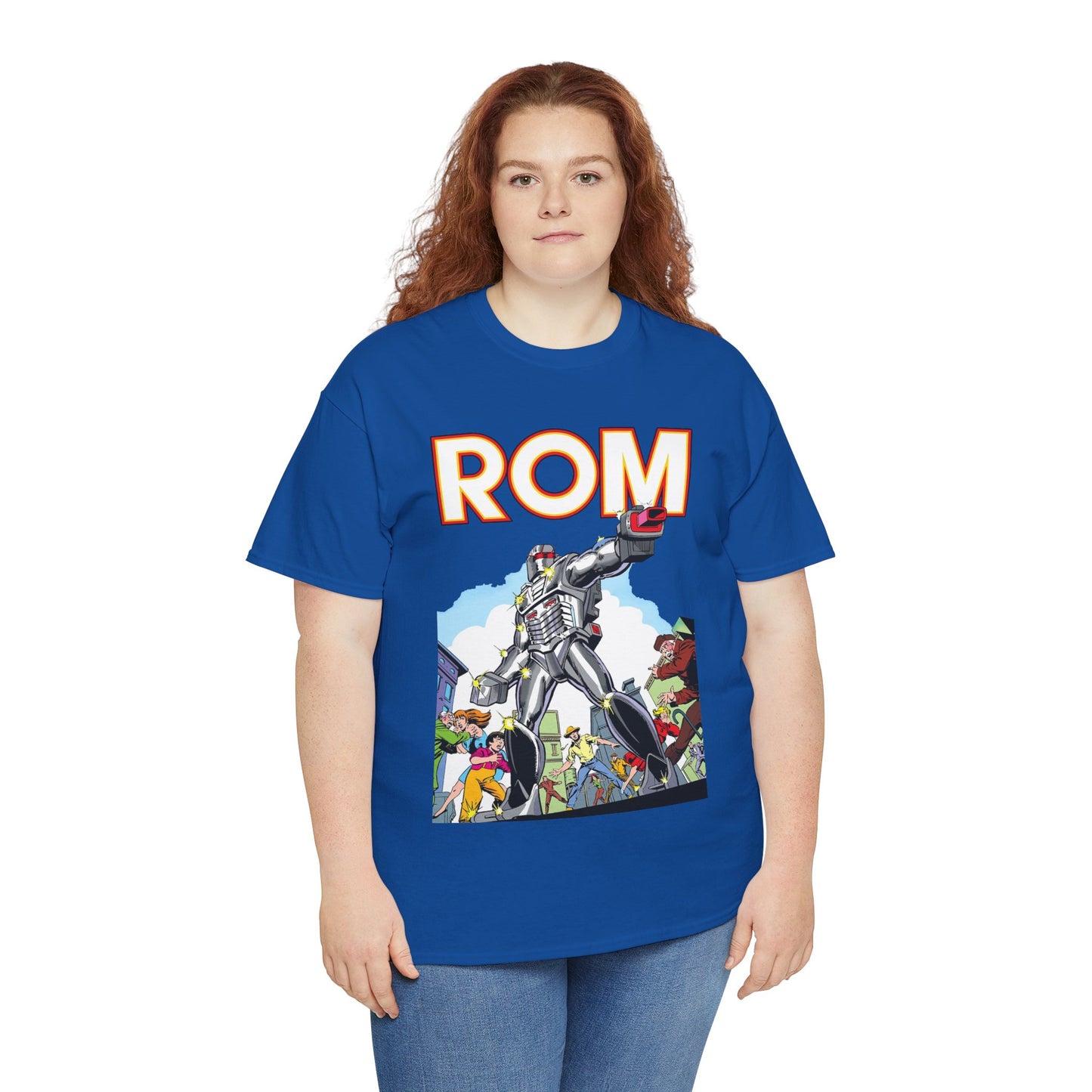 Rom: Spaceknight T-Shirt - Marvel Comics Art- Retro Character - Dire Wraiths