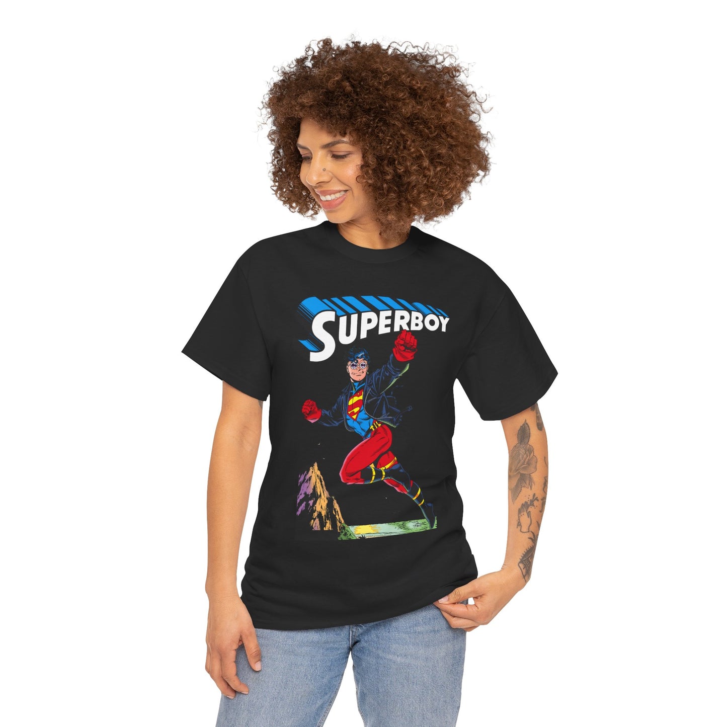 Superboy T-Shirt - Tom Grummett Art - Reign of the Superman - Connor Kent, Kon-L - DC Comics